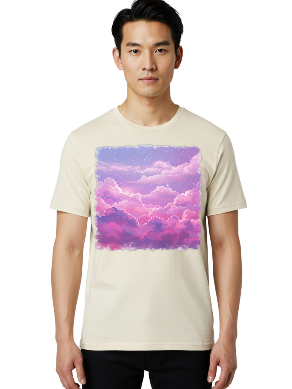 Pink-Clouds Men'S Graphic Tee, 100% Cotton, Comfortable Casual Summer Wear, Machine Washable, Vintage Camera, Old Camera, Antique Camera, Black Camera, Classic Photography, Photography Equipment, Nostalgic Device, Film Camera, Camera Art Baj663