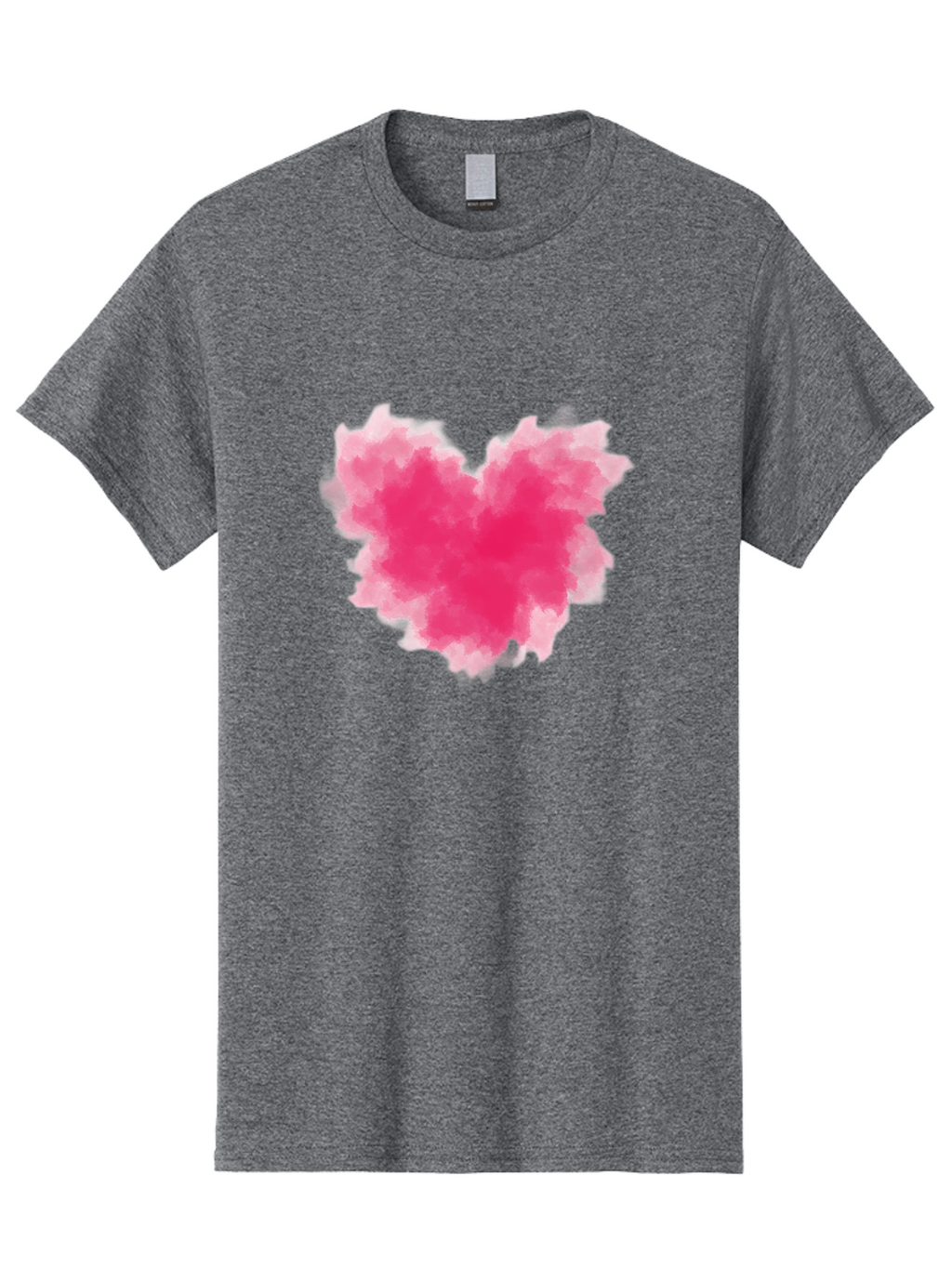 Pink-Heart-3 Men'S Graphic Tee, 100% Cotton, Comfortable Casual Summer Wear, Machine Washable, Vintage Camera, Old Camera, Antique Camera, Black Camera, Classic Photography, Photography Equipment, Nostalgic Device, Film Camera, Camera Art Baj674