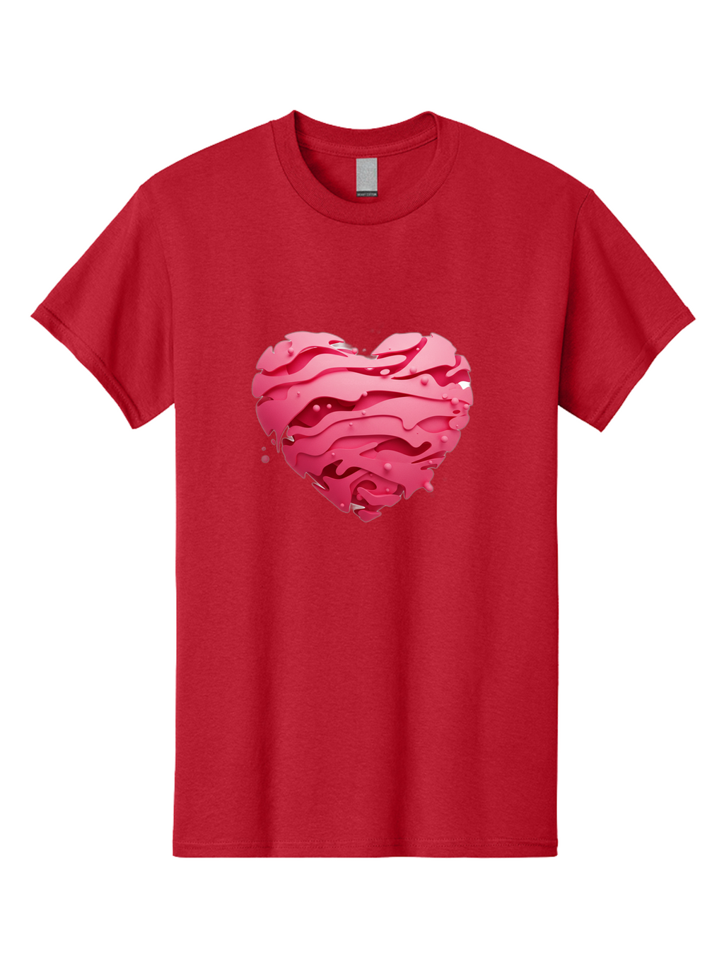 Pink-Heart-5 Men'S Graphic Tee, 100% Cotton, Comfortable Casual Summer Wear, Machine Washable, Vintage Camera, Old Camera, Antique Camera, Black Camera, Classic Photography, Photography Equipment, Nostalgic Device, Film Camera, Camera Art Baj676
