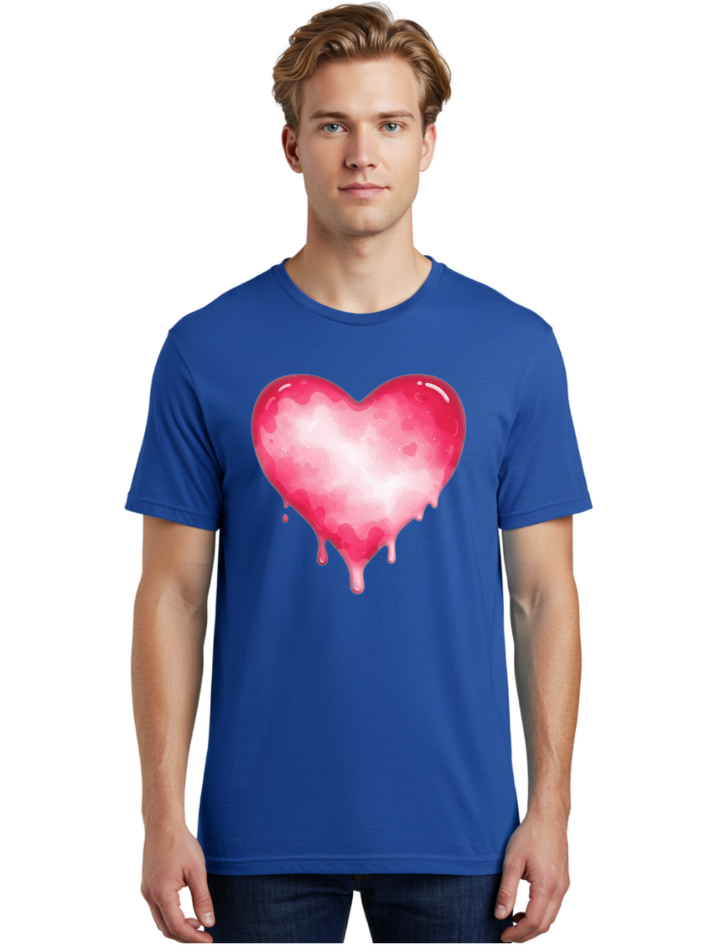 Pink-Heart-6 Men'S Graphic Tee, 100% Cotton, Comfortable Casual Summer Wear, Machine Washable, Vintage Camera, Old Camera, Antique Camera, Black Camera, Classic Photography, Photography Equipment, Nostalgic Device, Film Camera, Camera Art Baj677