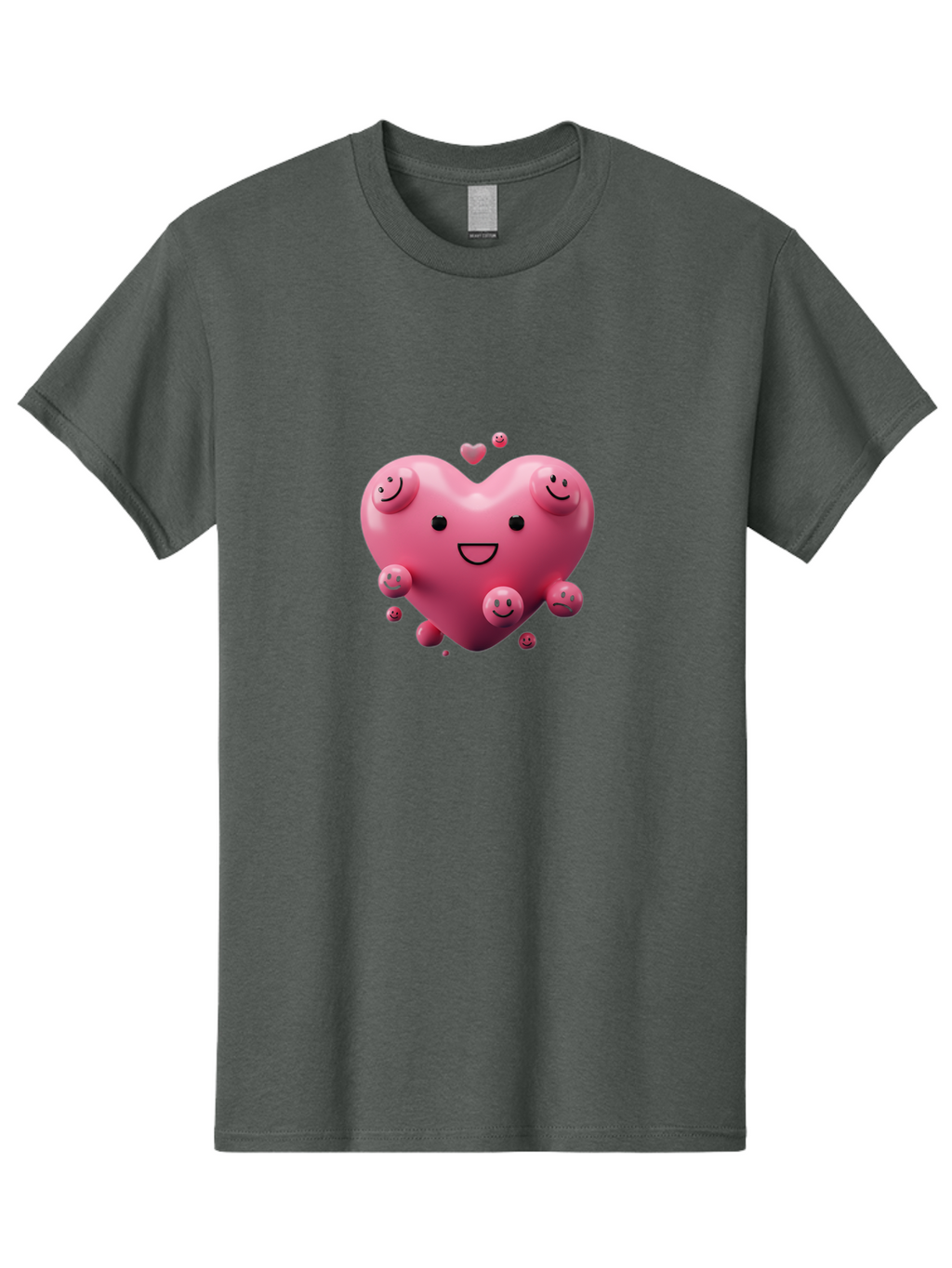 Pink-Heart-7 Men'S Graphic Tee, 100% Cotton, Comfortable Casual Summer Wear, Machine Washable, Vintage Camera, Old Camera, Antique Camera, Black Camera, Classic Photography, Photography Equipment, Nostalgic Device, Film Camera, Camera Art Baj678