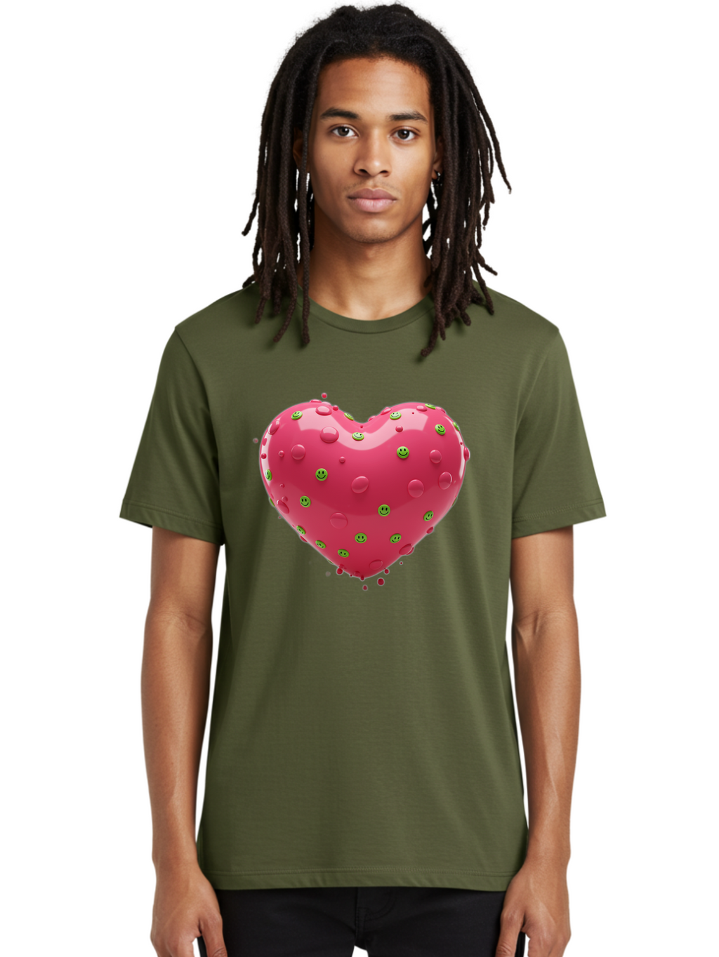 Pink-Heart-Pimples Men'S Graphic Tee, 100% Cotton, Comfortable Casual Summer Wear, Machine Washable, Vintage Camera, Old Camera, Antique Camera, Black Camera, Classic Photography, Photography Equipment, Nostalgic Device, Film Camera, Baj682