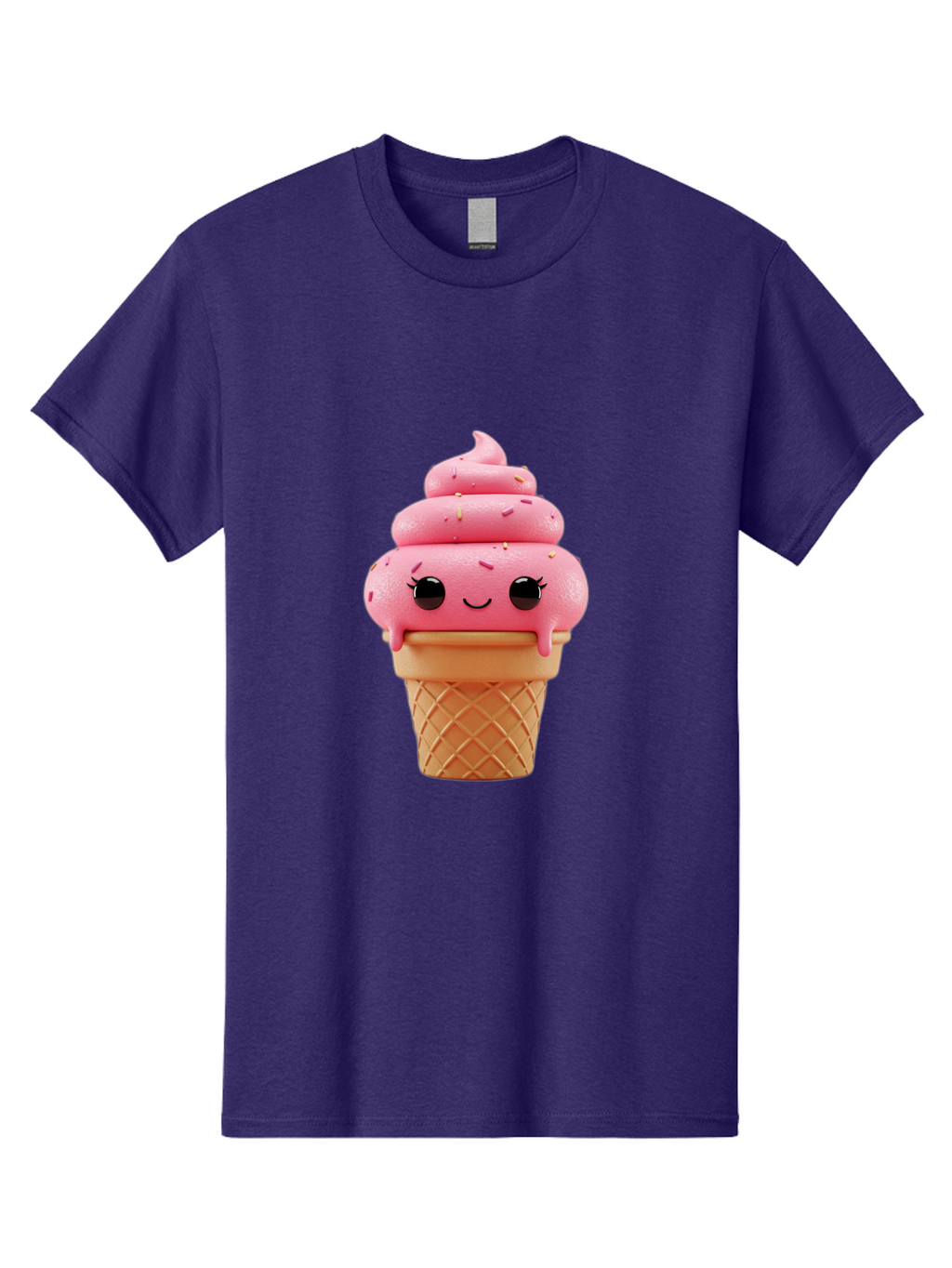 Pink-Ice-Cream Men'S Graphic Tee, 100% Cotton, Comfortable Casual Summer Wear, Machine Washable, Vintage Camera, Old Camera, Antique Camera, Black Camera, Classic Photography, Photography Equipment, Nostalgic Device, Film Camera, Camera Art Baj689