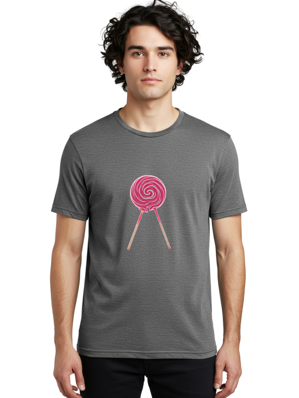 Pink-Lollipop Men'S Graphic Tee, 100% Cotton, Comfortable Casual Summer Wear, Machine Washable, Vintage Camera, Old Camera, Antique Camera, Black Camera, Classic Photography, Photography Equipment, Nostalgic Device, Film Camera, Camera Art Baj690