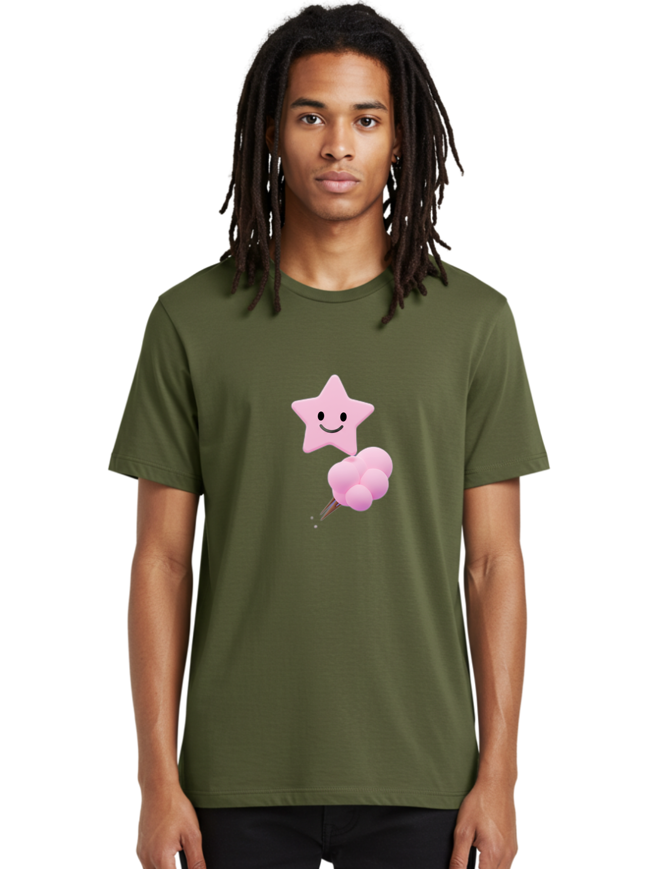 Pink-Star-And-Candyfloss Men'S Graphic Tee, 100% Cotton, Comfortable Casual Summer Wear, Machine Washable, Vintage Camera, Old Camera, Antique Camera, Black Camera, Classic Photography, Photography Equipment, Nostalgic Device, Film Camera, Baj693