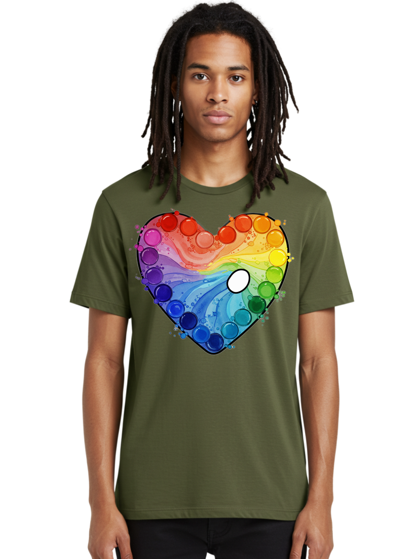 Pop-It-Heart-1 Men'S Graphic Tee, 100% Cotton, Comfortable Casual Summer Wear, Machine Washable, Vintage Camera, Old Camera, Antique Camera, Black Camera, Classic Photography, Photography Equipment, Nostalgic Device, Film Camera, Camera Art Baj698