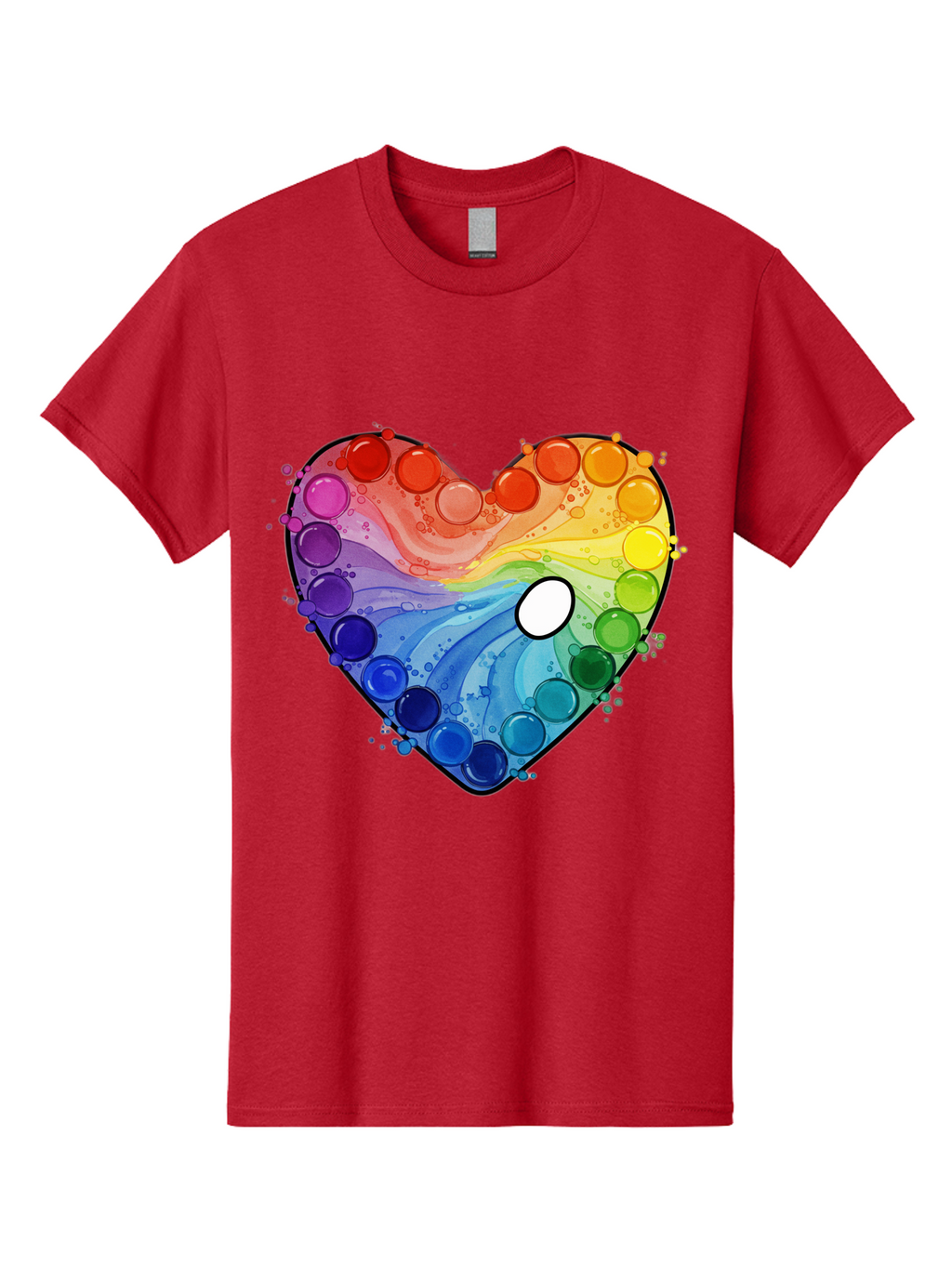 Pop-It-Heart-1 Men'S Graphic Tee, 100% Cotton, Comfortable Casual Summer Wear, Machine Washable, Vintage Camera, Old Camera, Antique Camera, Black Camera, Classic Photography, Photography Equipment, Nostalgic Device, Film Camera, Camera Art Baj698