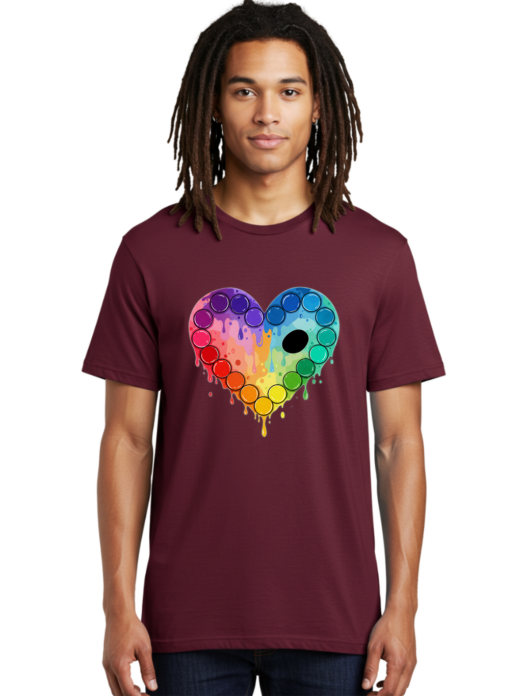 Popit-Heart Men'S Graphic Tee, 100% Cotton, Comfortable Casual Summer Wear, Machine Washable, Vintage Camera, Old Camera, Antique Camera, Black Camera, Classic Photography, Photography Equipment, Nostalgic Device, Film Camera, Camera Art Baj701