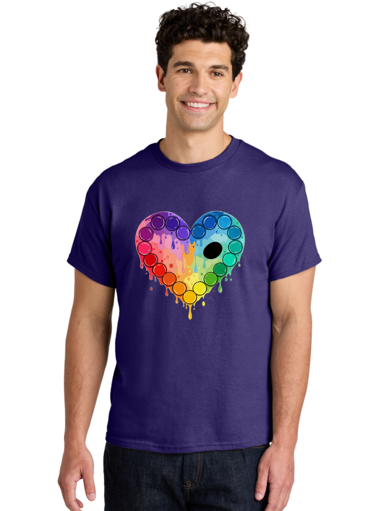 Popit-Heart Men'S Graphic Tee, 100% Cotton, Comfortable Casual Summer Wear, Machine Washable, Vintage Camera, Old Camera, Antique Camera, Black Camera, Classic Photography, Photography Equipment, Nostalgic Device, Film Camera, Camera Art Baj701
