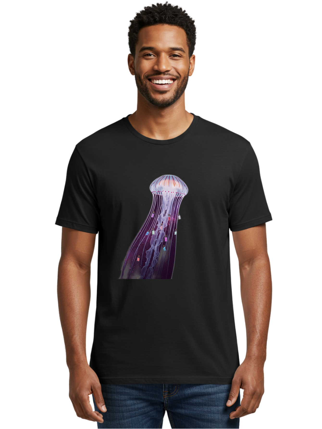 Portuguese-Man-Of-War Men'S Graphic Tee, 100% Cotton, Comfortable Casual Summer Wear, Machine Washable, Vintage Camera, Old Camera, Antique Camera, Black Camera, Classic Photography, Photography Equipment, Nostalgic Device, Film Camera, Baj706