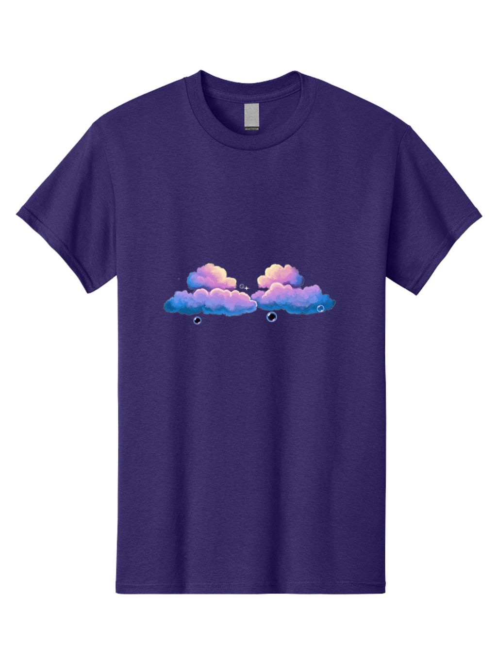 Purple-Clouds Men'S Graphic Tee, 100% Cotton, Comfortable Casual Summer Wear, Machine Washable, Vintage Camera, Old Camera, Antique Camera, Black Camera, Classic Photography, Photography Equipment, Nostalgic Device, Film Camera, Camera Art Baj708