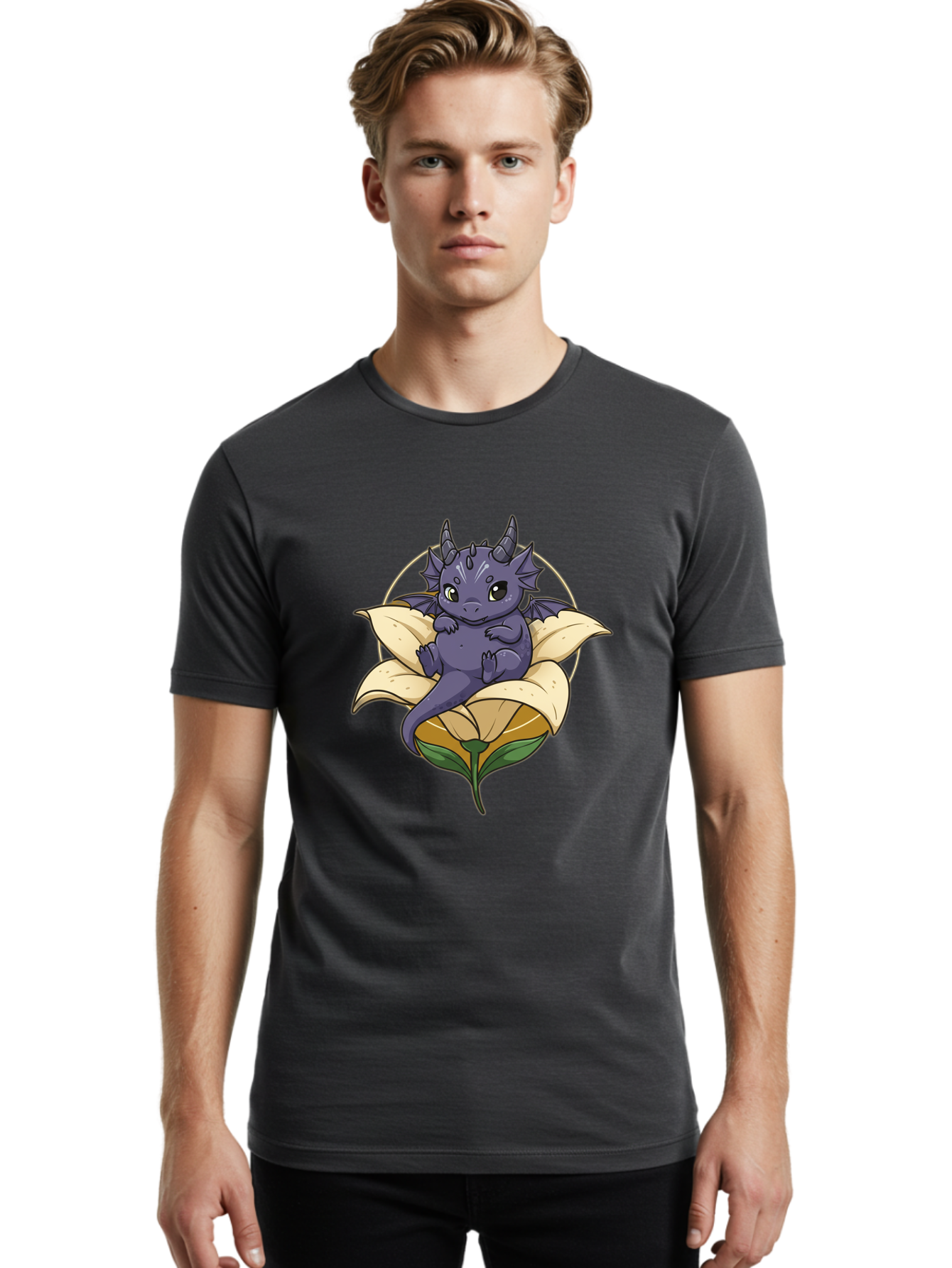 Purple-Dragon-1 Men'S Graphic Tee, 100% Cotton, Comfortable Casual Summer Wear, Machine Washable, Vintage Camera, Old Camera, Antique Camera, Black Camera, Classic Photography, Photography Equipment, Nostalgic Device, Film Camera, Camera Art Baj709