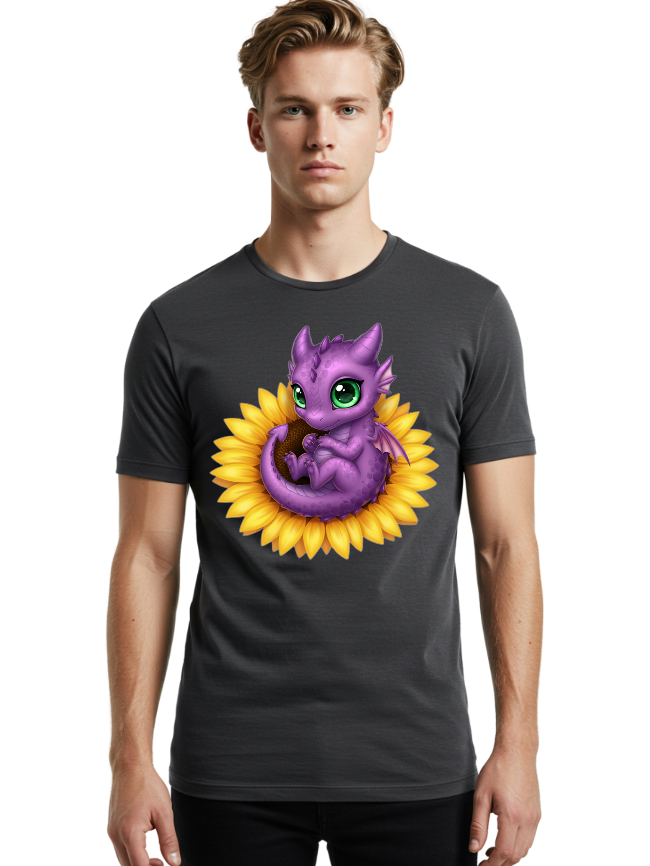 Purple-Dragon-2 Men'S Graphic Tee, 100% Cotton, Comfortable Casual Summer Wear, Machine Washable, Vintage Camera, Old Camera, Antique Camera, Black Camera, Classic Photography, Photography Equipment, Nostalgic Device, Film Camera, Camera Art Baj710