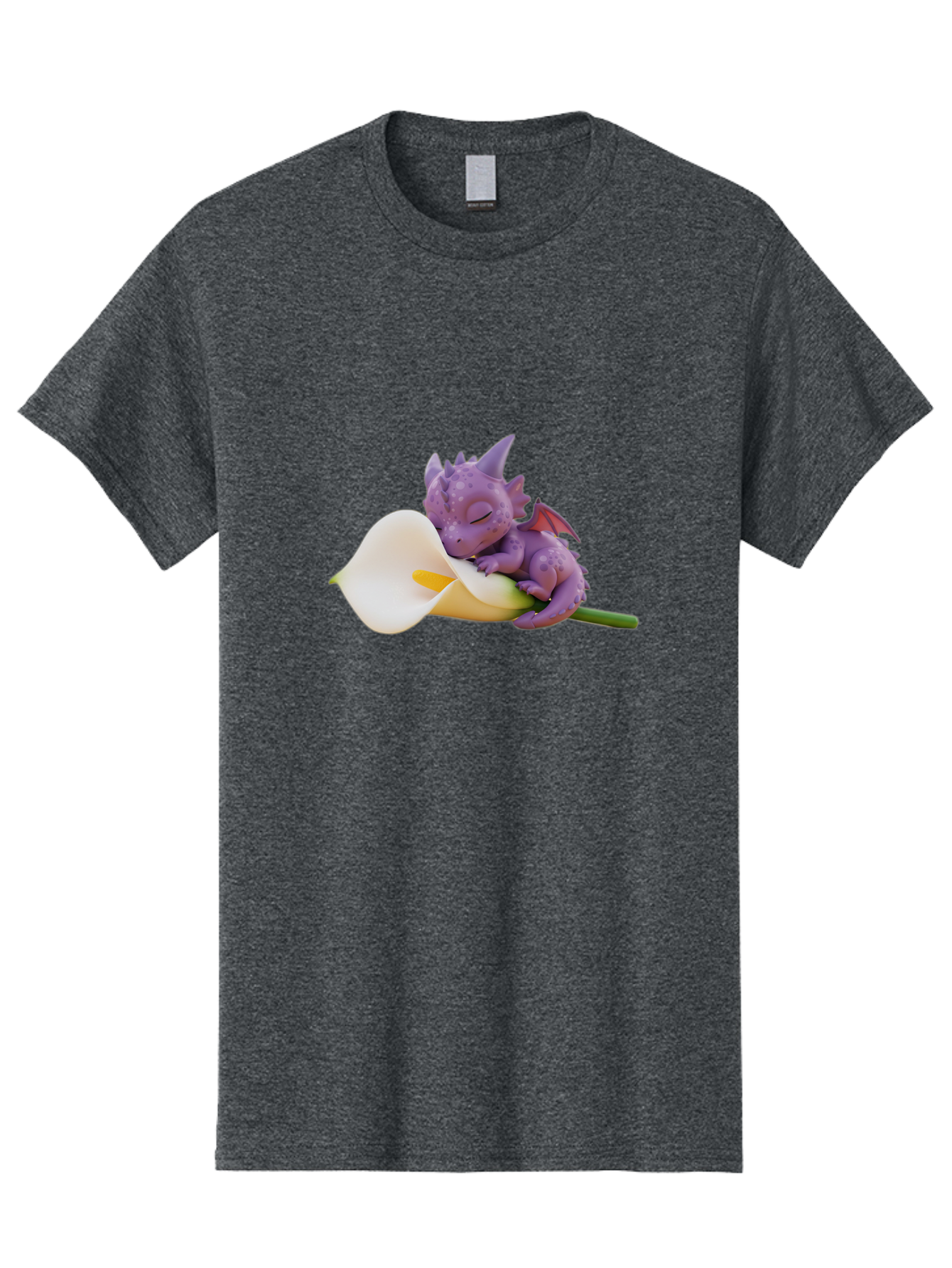 Purple-Dragon-Sleeping-On-Flower Men'S Graphic Tee, 100% Cotton, Comfortable Casual Summer Wear, Machine Washable, Vintage Camera, Old Camera, Antique Camera, Black Camera, Classic Photography, Photography Equipment, Nostalgic Device, Baj711