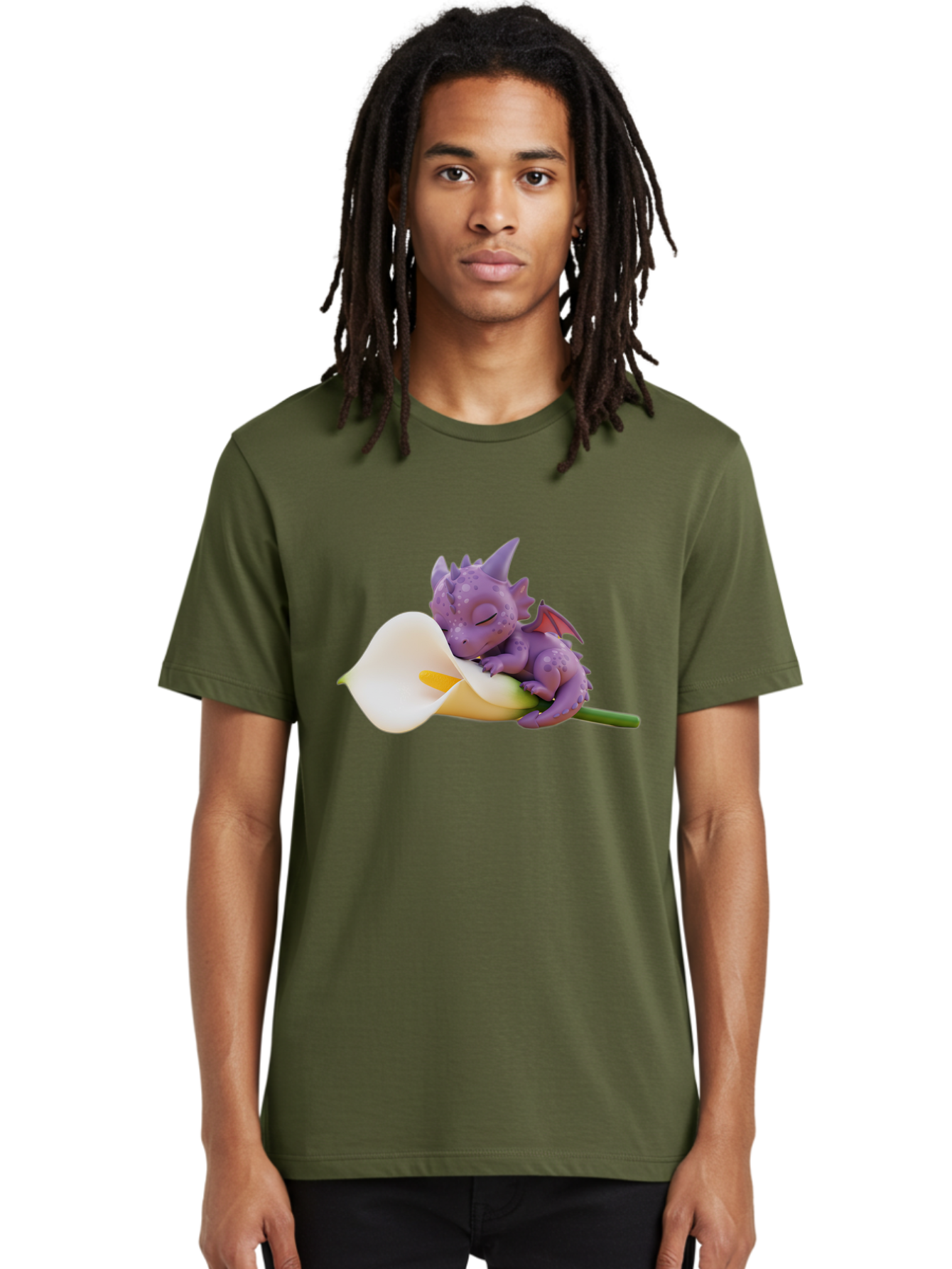 Purple-Dragon-Sleeping-On-Flower Men'S Graphic Tee, 100% Cotton, Comfortable Casual Summer Wear, Machine Washable, Vintage Camera, Old Camera, Antique Camera, Black Camera, Classic Photography, Photography Equipment, Nostalgic Device, Baj711