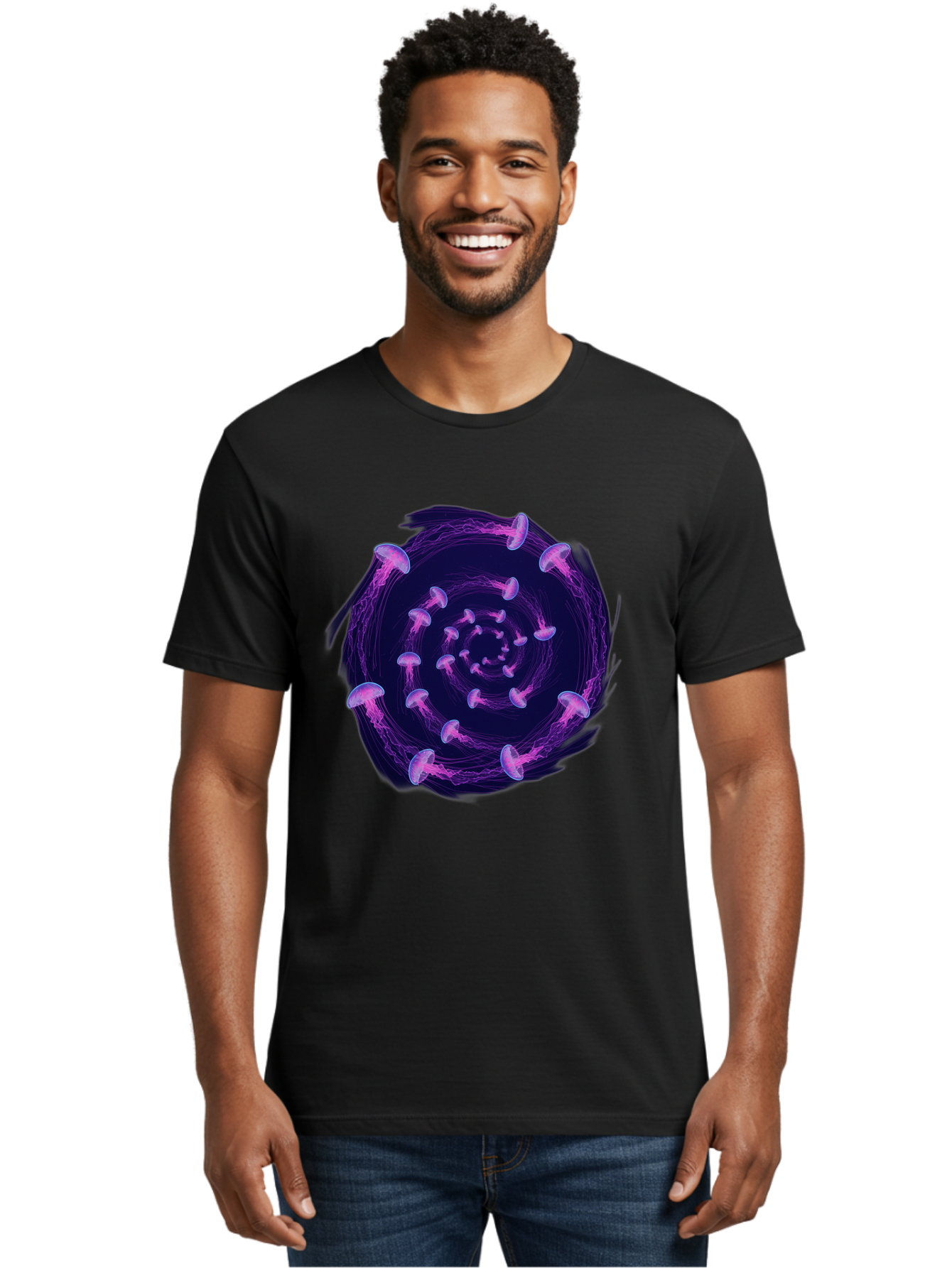 Purple-Mushrooms Men'S Graphic Tee, 100% Cotton, Comfortable Casual Summer Wear, Machine Washable, Vintage Camera, Old Camera, Antique Camera, Black Camera, Classic Photography, Photography Equipment, Nostalgic Device, Film Camera, Camera Art Baj715