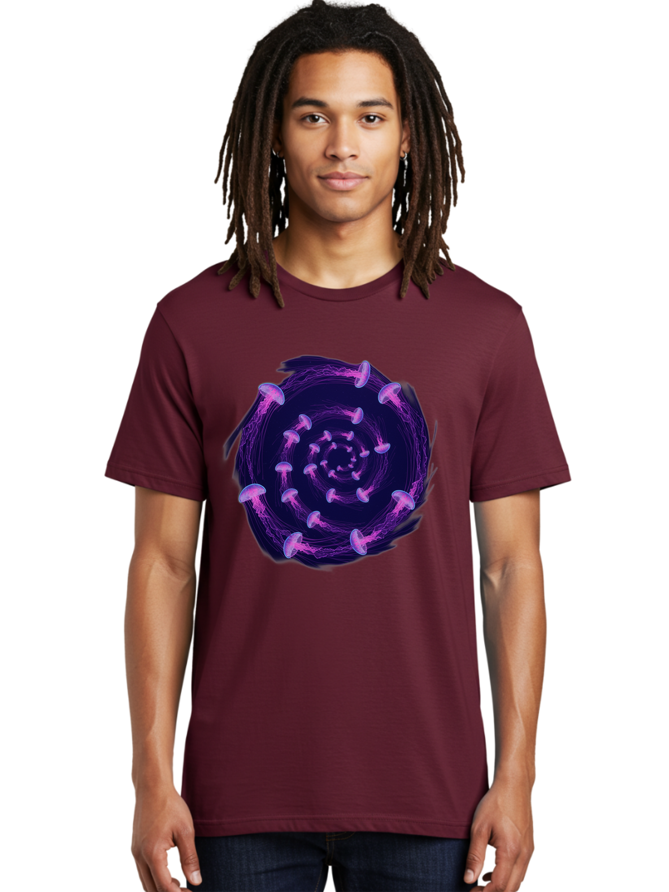 Purple-Mushrooms Men'S Graphic Tee, 100% Cotton, Comfortable Casual Summer Wear, Machine Washable, Vintage Camera, Old Camera, Antique Camera, Black Camera, Classic Photography, Photography Equipment, Nostalgic Device, Film Camera, Camera Art Baj715
