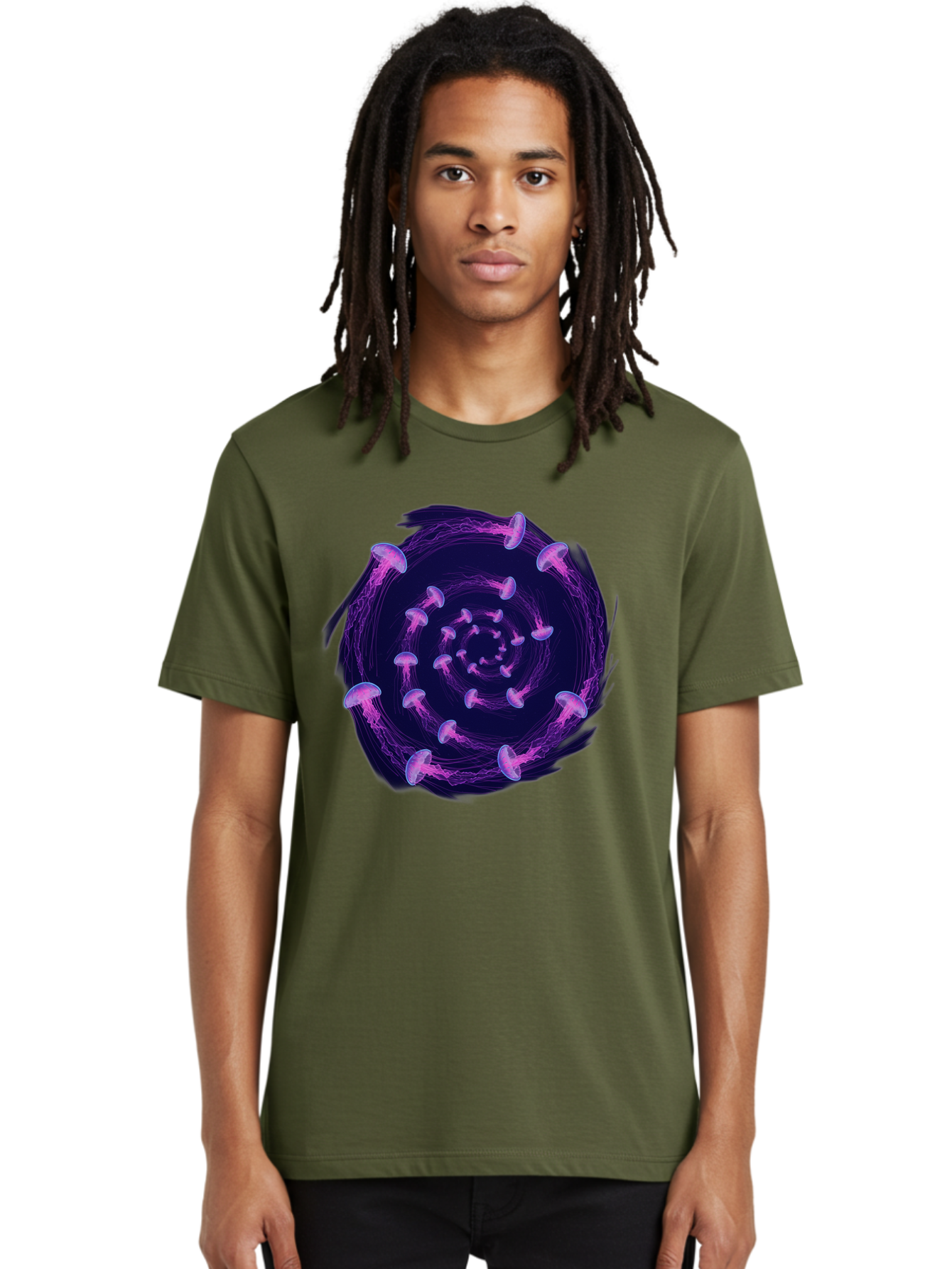 Purple-Mushrooms Men'S Graphic Tee, 100% Cotton, Comfortable Casual Summer Wear, Machine Washable, Vintage Camera, Old Camera, Antique Camera, Black Camera, Classic Photography, Photography Equipment, Nostalgic Device, Film Camera, Camera Art Baj715