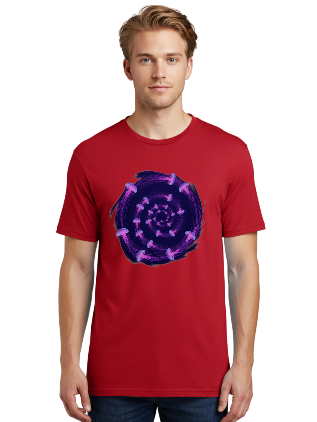 Purple-Mushrooms Men'S Graphic Tee, 100% Cotton, Comfortable Casual Summer Wear, Machine Washable, Vintage Camera, Old Camera, Antique Camera, Black Camera, Classic Photography, Photography Equipment, Nostalgic Device, Film Camera, Camera Art Baj715