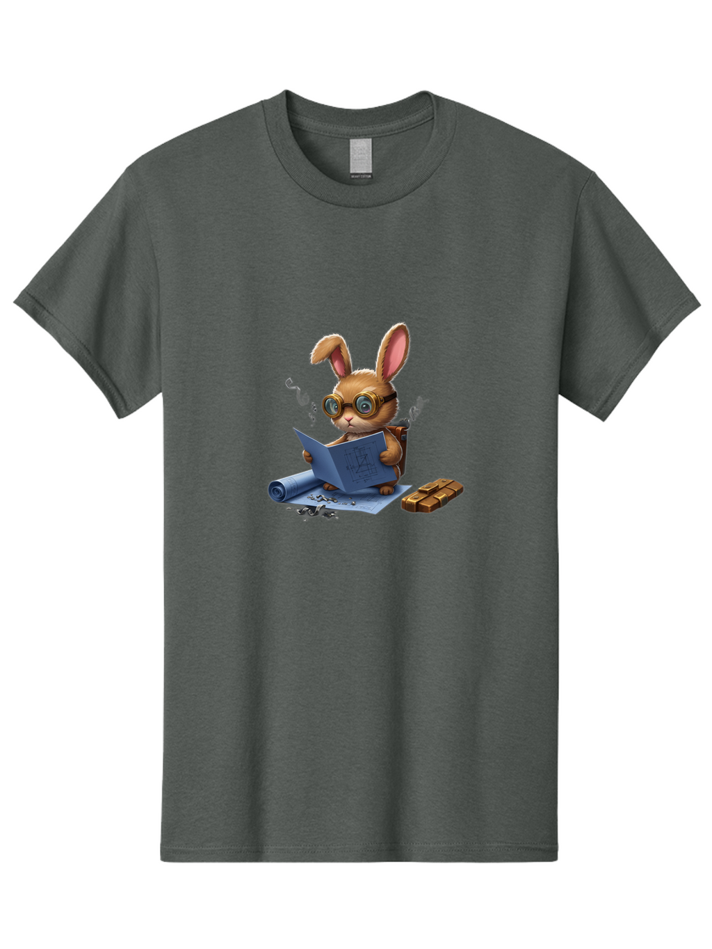 Rabbit-Explorer Men'S Graphic Tee, 100% Cotton, Comfortable Casual Summer Wear, Machine Washable, Vintage Camera, Old Camera, Antique Camera, Black Camera, Classic Photography, Photography Equipment, Nostalgic Device, Film Camera, Camera Art Baj719