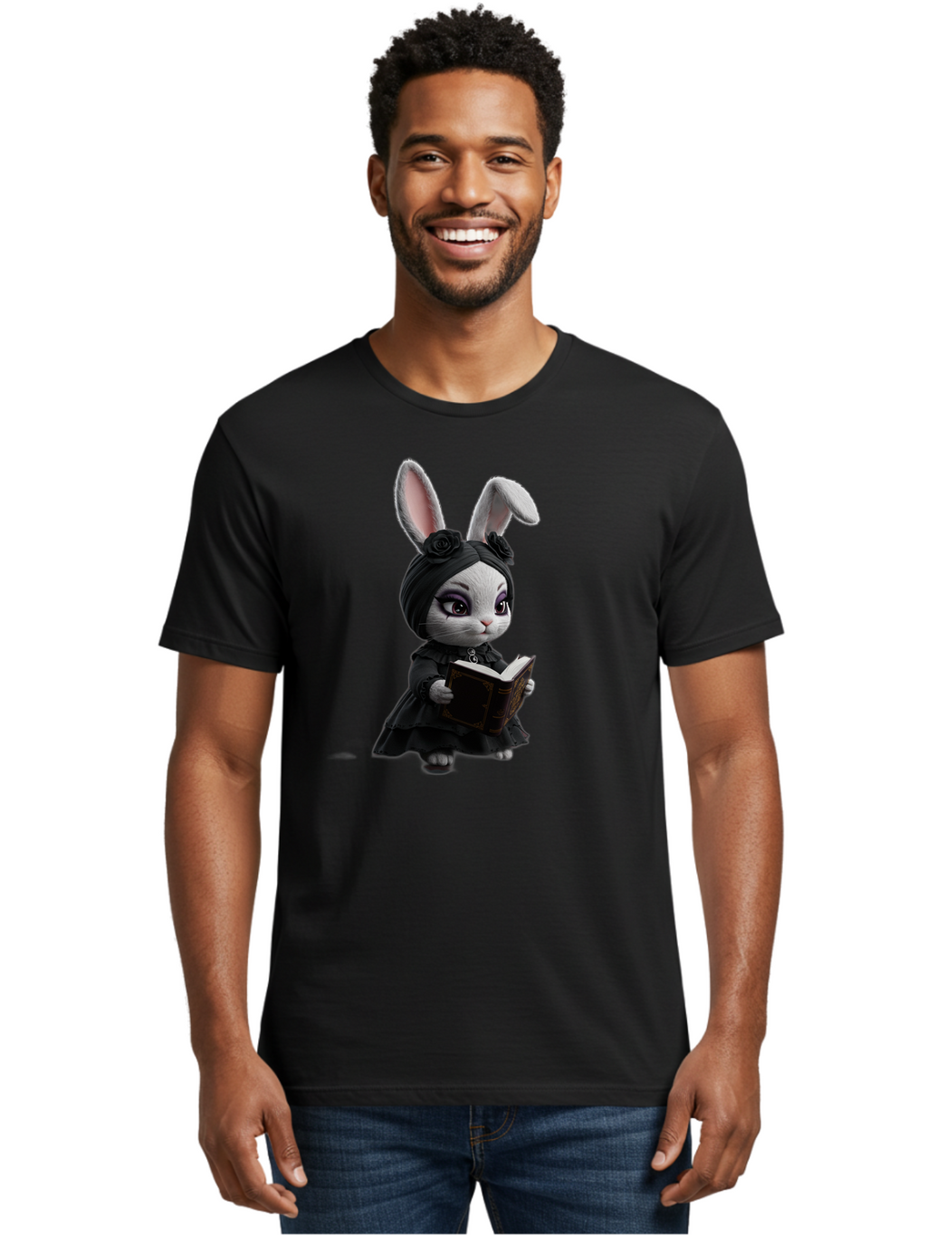 Rabbit-In-Mourning Men'S Graphic Tee, 100% Cotton, Comfortable Casual Summer Wear, Machine Washable, Vintage Camera, Old Camera, Antique Camera, Black Camera, Classic Photography, Photography Equipment, Nostalgic Device, Film Camera, Baj721