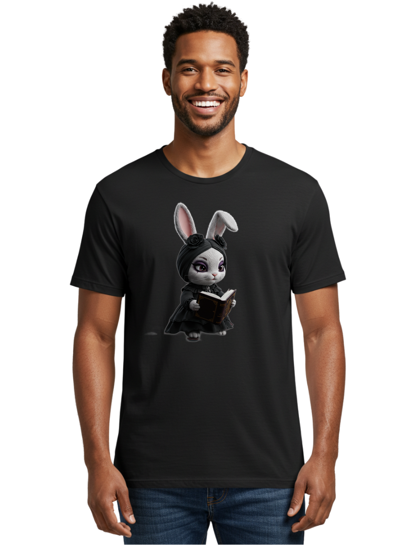 Rabbit-In-Mourning Men'S Graphic Tee, 100% Cotton, Comfortable Casual Summer Wear, Machine Washable, Vintage Camera, Old Camera, Antique Camera, Black Camera, Classic Photography, Photography Equipment, Nostalgic Device, Film Camera, Baj721