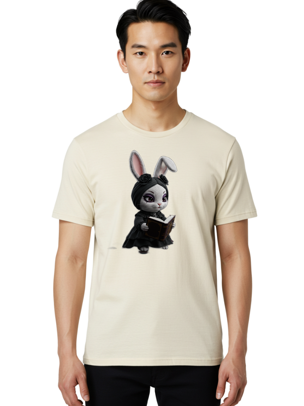 Rabbit-In-Mourning Men'S Graphic Tee, 100% Cotton, Comfortable Casual Summer Wear, Machine Washable, Vintage Camera, Old Camera, Antique Camera, Black Camera, Classic Photography, Photography Equipment, Nostalgic Device, Film Camera, Baj721