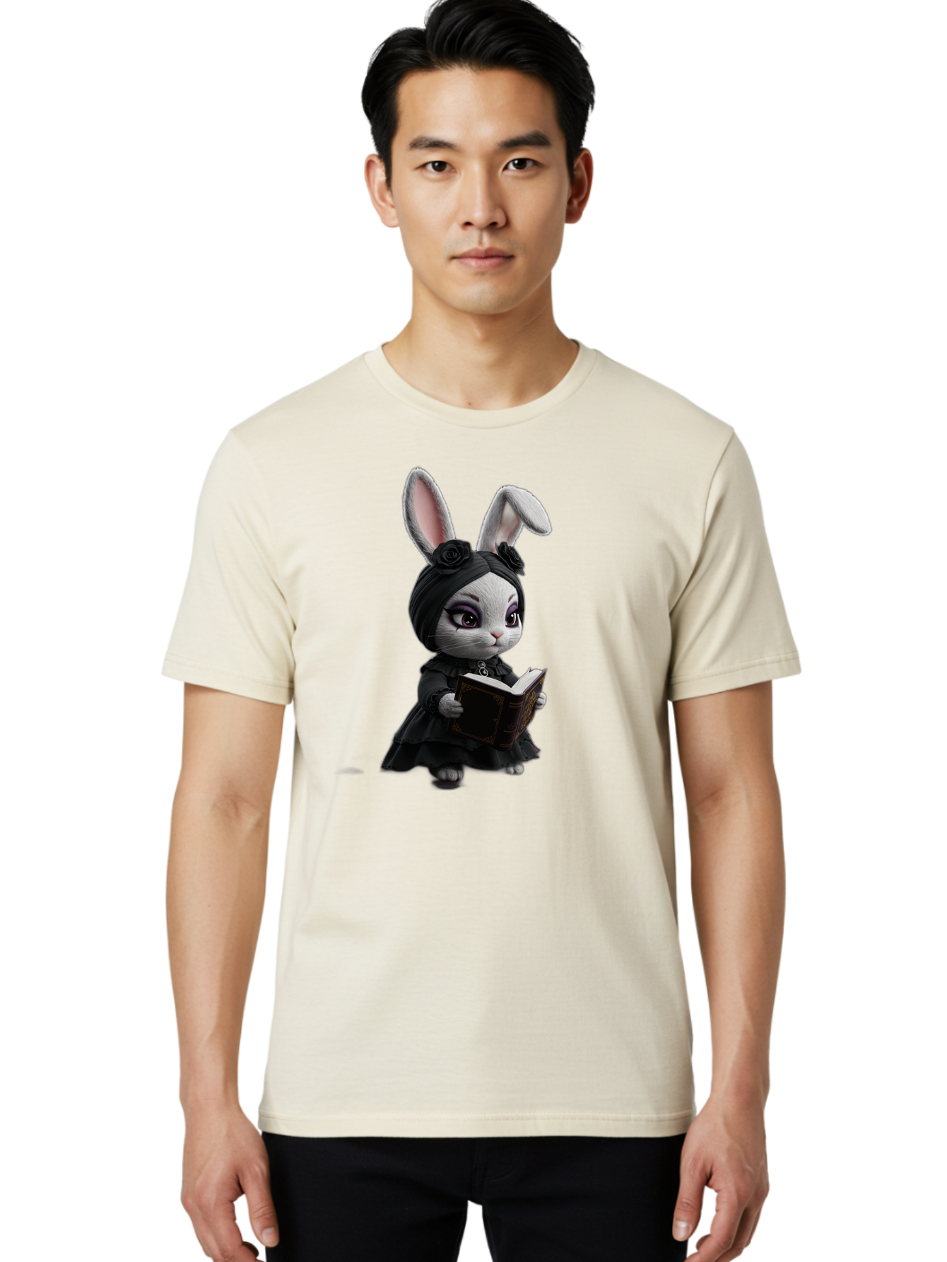 Rabbit-In-Mourning Men'S Graphic Tee, 100% Cotton, Comfortable Casual Summer Wear, Machine Washable, Vintage Camera, Old Camera, Antique Camera, Black Camera, Classic Photography, Photography Equipment, Nostalgic Device, Film Camera, Baj721
