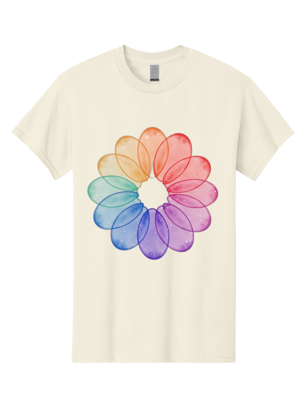 Rainbow-Flower-Petals Men'S Graphic Tee, 100% Cotton, Comfortable Casual Summer Wear, Machine Washable, Vintage Camera, Old Camera, Antique Camera, Black Camera, Classic Photography, Photography Equipment, Nostalgic Device, Film Camera, Baj728