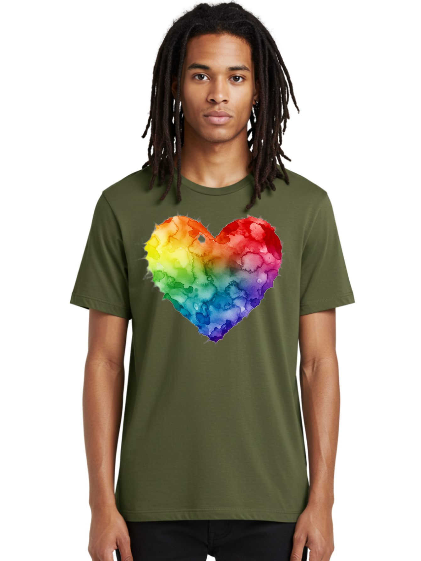 Rainbow-Heart-10 Men'S Graphic Tee, 100% Cotton, Comfortable Casual Summer Wear, Machine Washable, Vintage Camera, Old Camera, Antique Camera, Black Camera, Classic Photography, Photography Equipment, Nostalgic Device, Film Camera, Camera Art Baj730