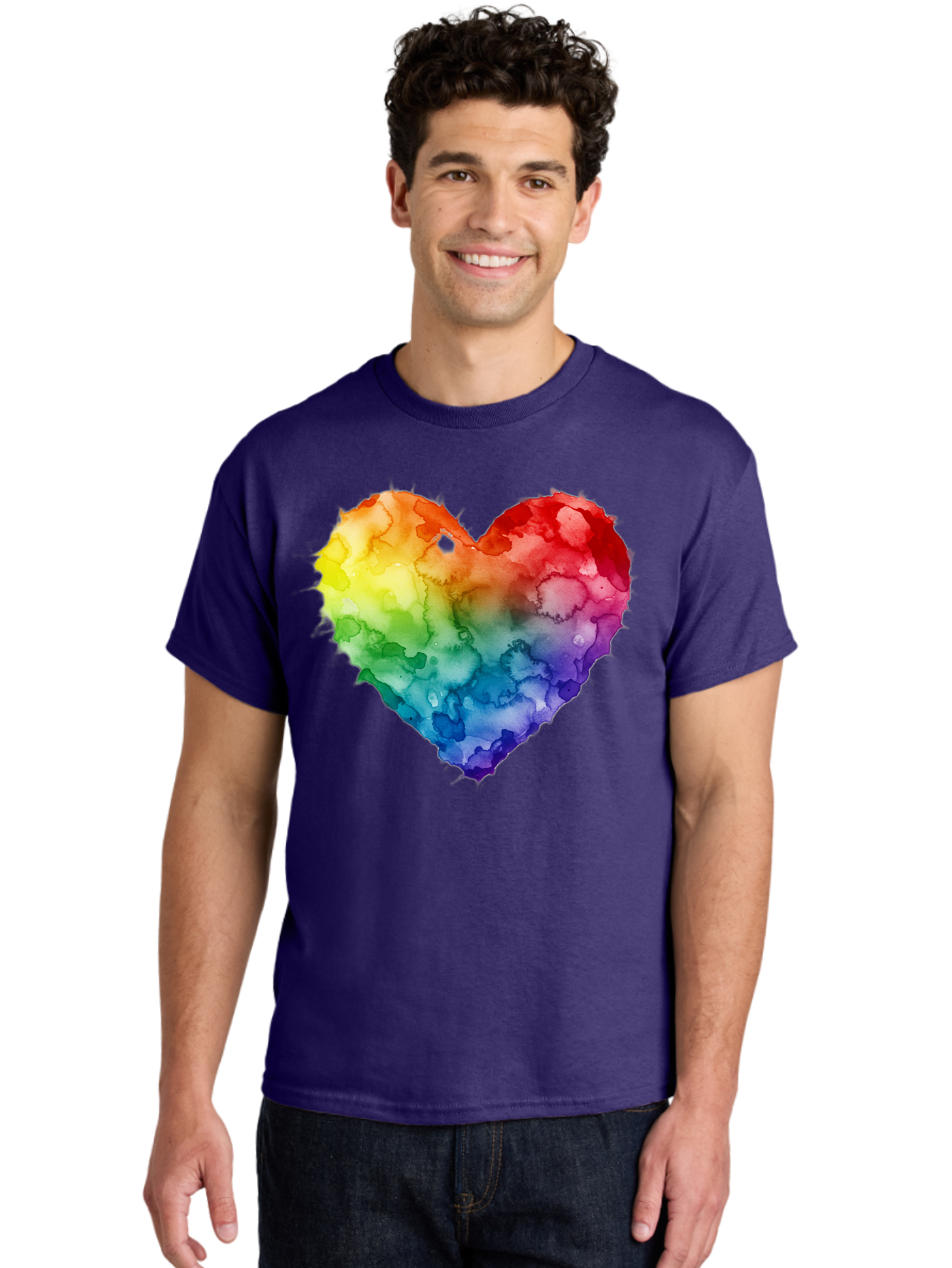 Rainbow-Heart-10 Men'S Graphic Tee, 100% Cotton, Comfortable Casual Summer Wear, Machine Washable, Vintage Camera, Old Camera, Antique Camera, Black Camera, Classic Photography, Photography Equipment, Nostalgic Device, Film Camera, Camera Art Baj730