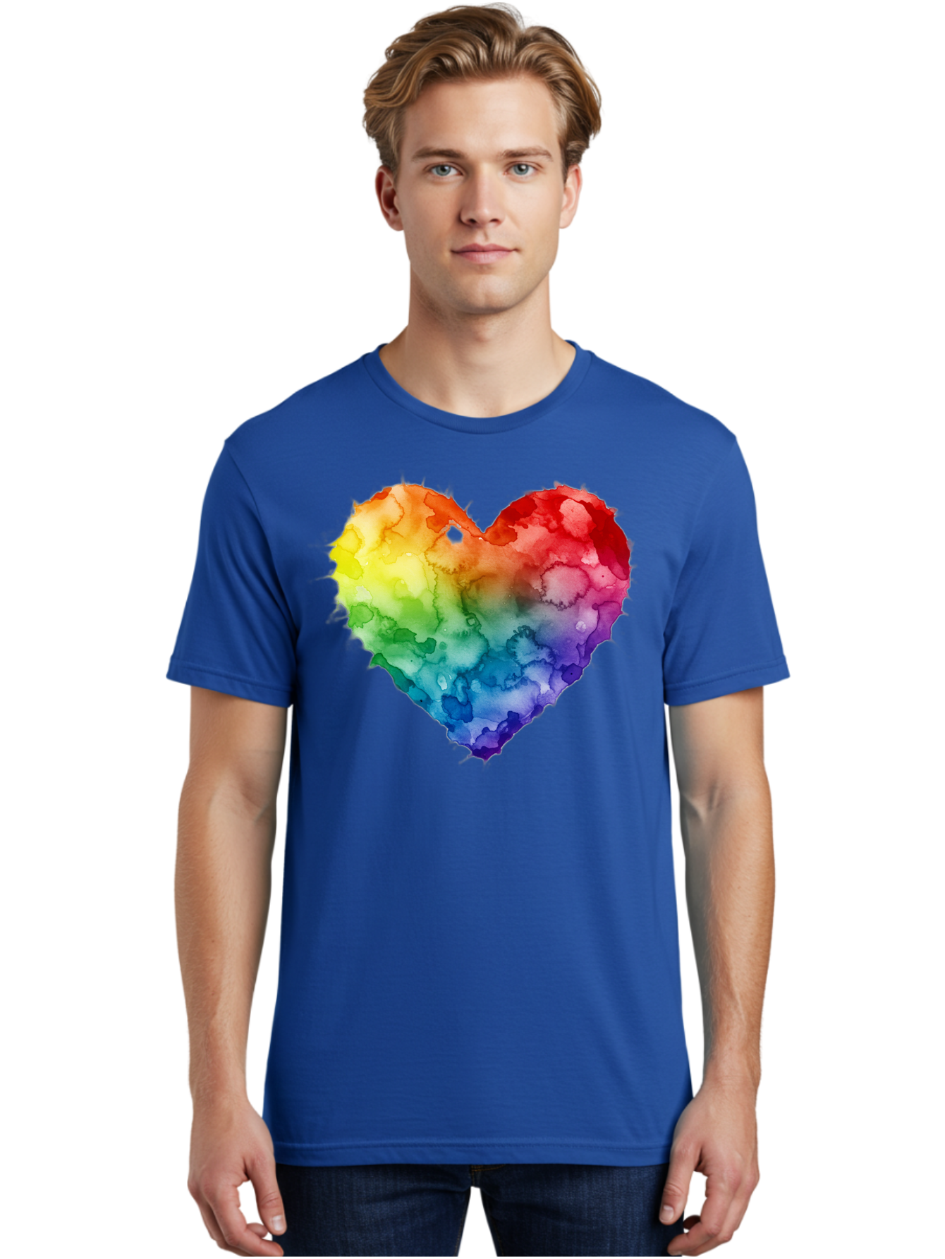 Rainbow-Heart-10 Men'S Graphic Tee, 100% Cotton, Comfortable Casual Summer Wear, Machine Washable, Vintage Camera, Old Camera, Antique Camera, Black Camera, Classic Photography, Photography Equipment, Nostalgic Device, Film Camera, Camera Art Baj730