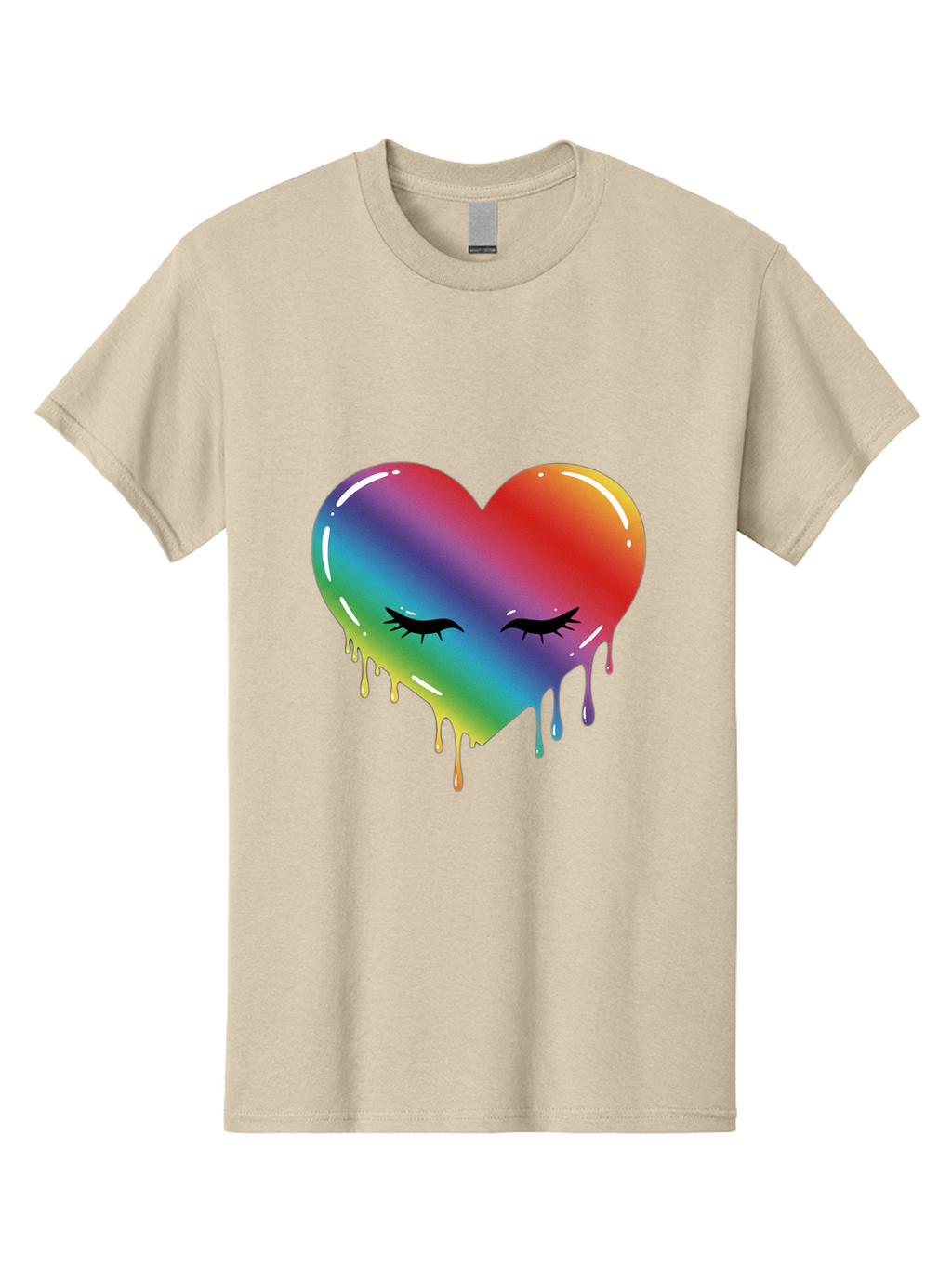 Rainbow-Heart-11 Men'S Graphic Tee, 100% Cotton, Comfortable Casual Summer Wear, Machine Washable, Vintage Camera, Old Camera, Antique Camera, Black Camera, Classic Photography, Photography Equipment, Nostalgic Device, Film Camera, Camera Art Baj731