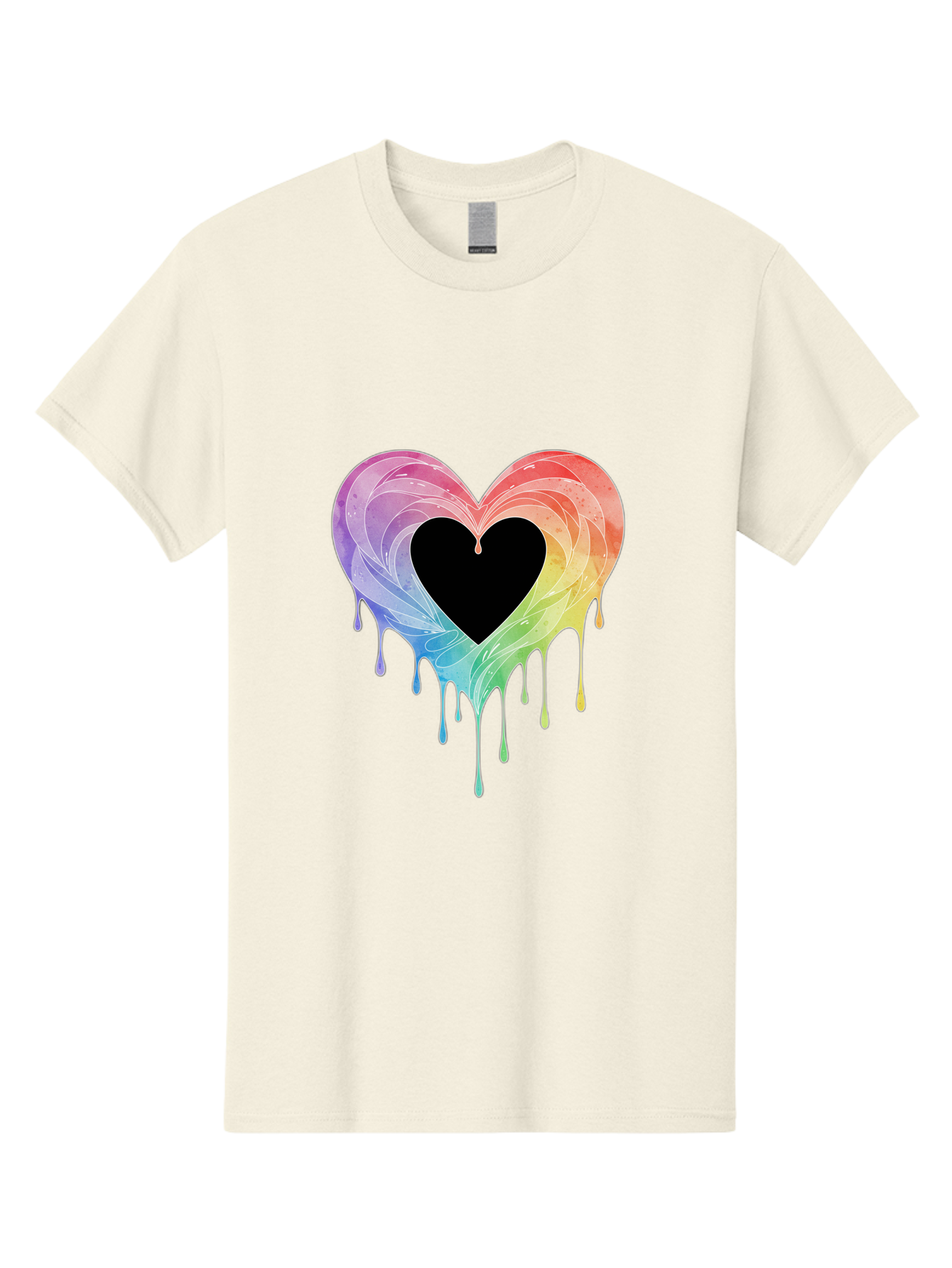 Rainbow-Heart-6 Men'S Graphic Tee, 100% Cotton, Comfortable Casual Summer Wear, Machine Washable, Vintage Camera, Old Camera, Antique Camera, Black Camera, Classic Photography, Photography Equipment, Nostalgic Device, Film Camera, Camera Art Baj736
