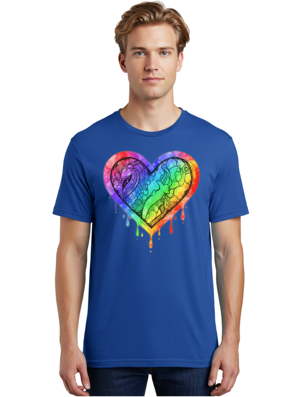 Rainbow-Heart-Koi Men'S Graphic Tee, 100% Cotton, Comfortable Casual Summer Wear, Machine Washable, Vintage Camera, Old Camera, Antique Camera, Black Camera, Classic Photography, Photography Equipment, Nostalgic Device, Film Camera, Camera Art Baj740