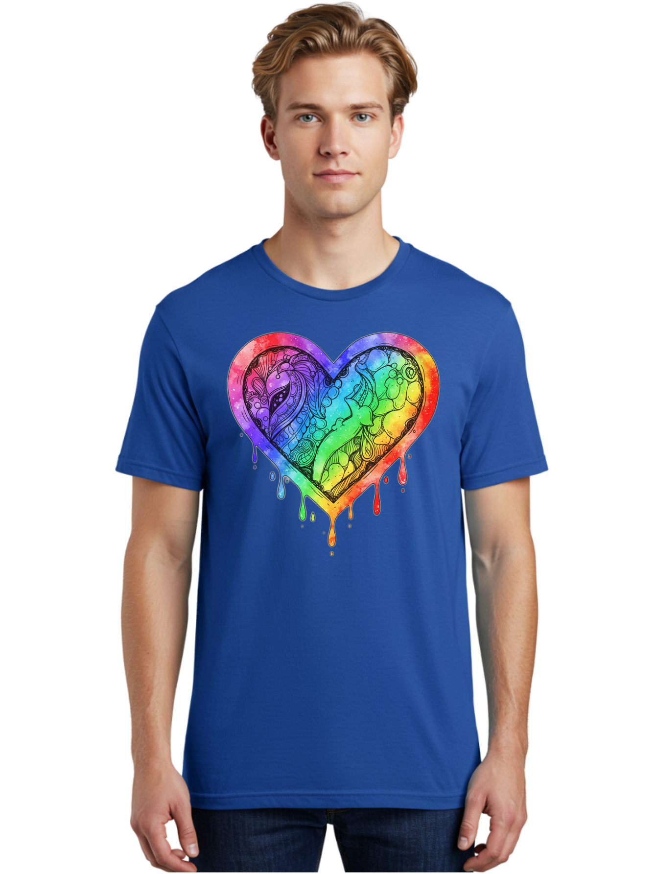 Rainbow-Heart-Koi Men'S Graphic Tee, 100% Cotton, Comfortable Casual Summer Wear, Machine Washable, Vintage Camera, Old Camera, Antique Camera, Black Camera, Classic Photography, Photography Equipment, Nostalgic Device, Film Camera, Camera Art Baj740