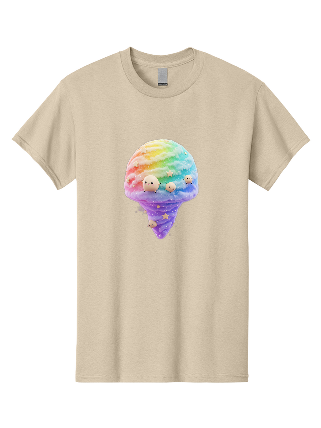 Rainbow-Ice-Cream Men'S Graphic Tee, 100% Cotton, Comfortable Casual Summer Wear, Machine Washable, Vintage Camera, Old Camera, Antique Camera, Black Camera, Classic Photography, Photography Equipment, Nostalgic Device, Film Camera, Camera Art Baj743