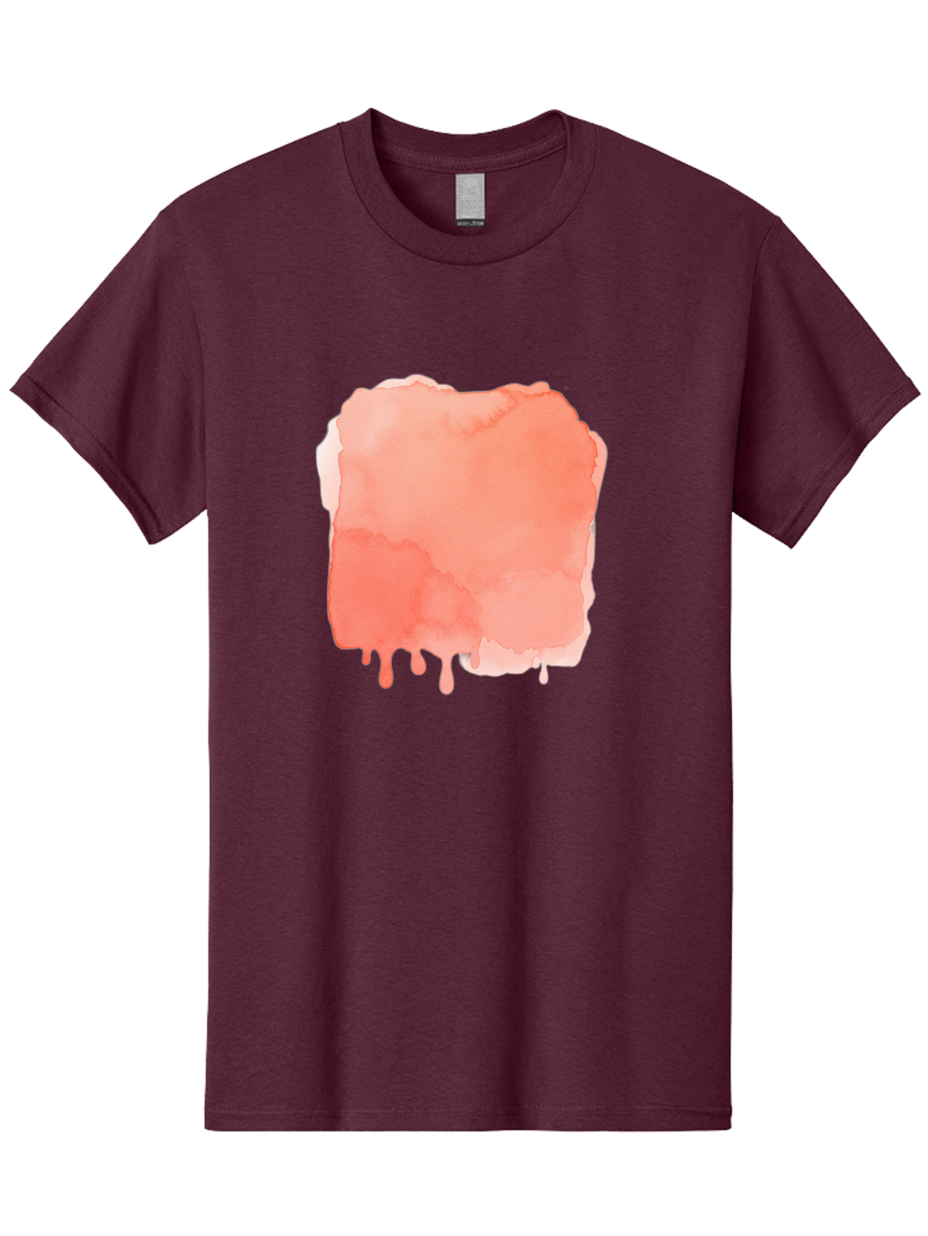 Salmon-Watercolor Men'S Graphic Tee, 100% Cotton, Comfortable Casual Summer Wear, Machine Washable, Vintage Camera, Old Camera, Antique Camera, Black Camera, Classic Photography, Photography Equipment, Nostalgic Device, Film Camera, Camera Art Baj753