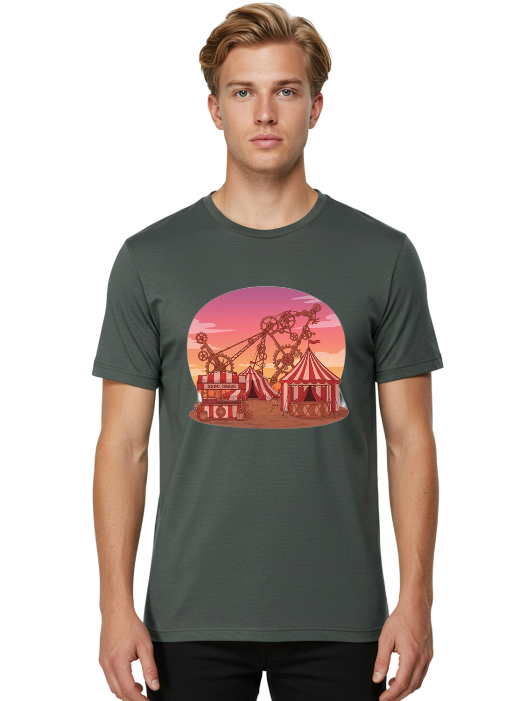Sepo-Crbus Men'S Graphic Tee, 100% Cotton, Comfortable Casual Summer Wear, Machine Washable, Vintage Camera, Old Camera, Antique Camera, Black Camera, Classic Photography, Photography Equipment, Nostalgic Device, Film Camera, Camera Art Baj755