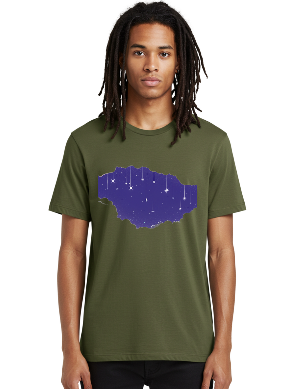 Shooting-Stars-1 Men'S Graphic Tee, 100% Cotton, Comfortable Casual Summer Wear, Machine Washable, Vintage Camera, Old Camera, Antique Camera, Black Camera, Classic Photography, Photography Equipment, Nostalgic Device, Film Camera, Camera Art Baj756