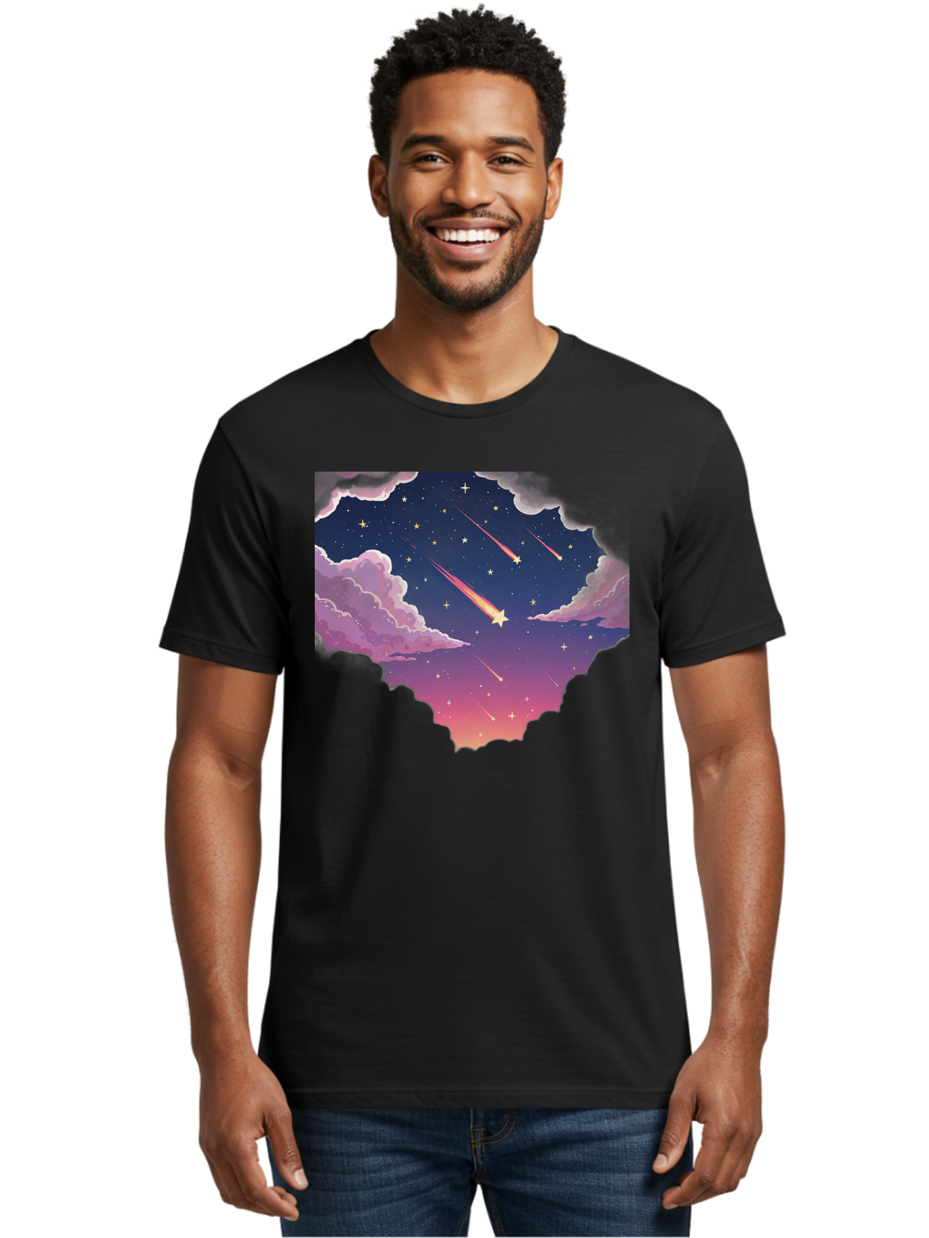 Shooting-Stars Men'S Graphic Tee, 100% Cotton, Comfortable Casual Summer Wear, Machine Washable, Vintage Camera, Old Camera, Antique Camera, Black Camera, Classic Photography, Photography Equipment, Nostalgic Device, Film Camera, Camera Art Baj757