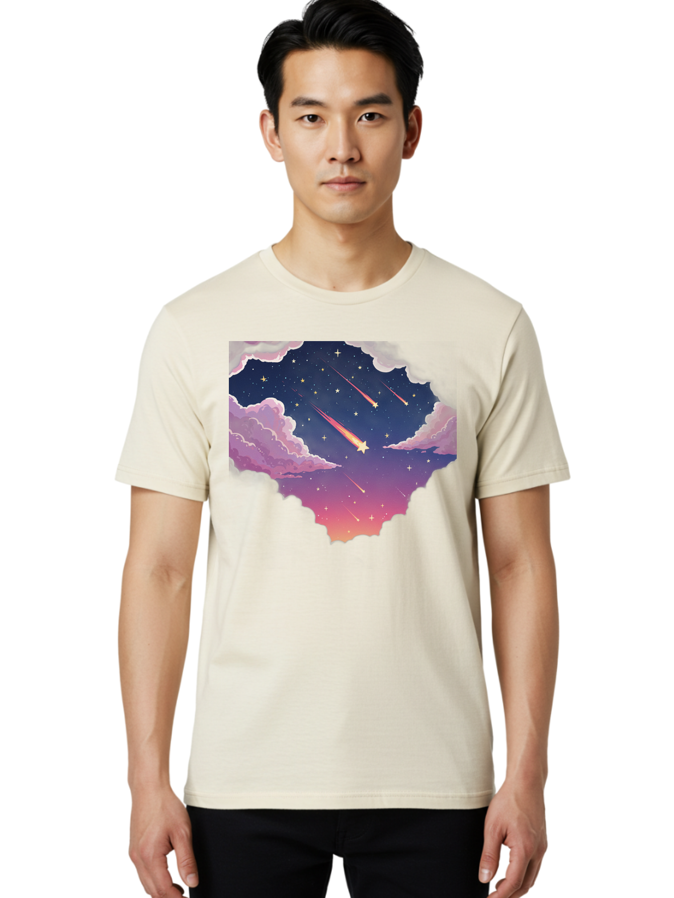 Shooting-Stars Men'S Graphic Tee, 100% Cotton, Comfortable Casual Summer Wear, Machine Washable, Vintage Camera, Old Camera, Antique Camera, Black Camera, Classic Photography, Photography Equipment, Nostalgic Device, Film Camera, Camera Art Baj757