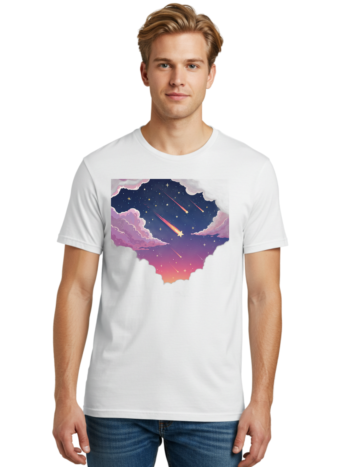 Shooting-Stars Men'S Graphic Tee, 100% Cotton, Comfortable Casual Summer Wear, Machine Washable, Vintage Camera, Old Camera, Antique Camera, Black Camera, Classic Photography, Photography Equipment, Nostalgic Device, Film Camera, Camera Art Baj757