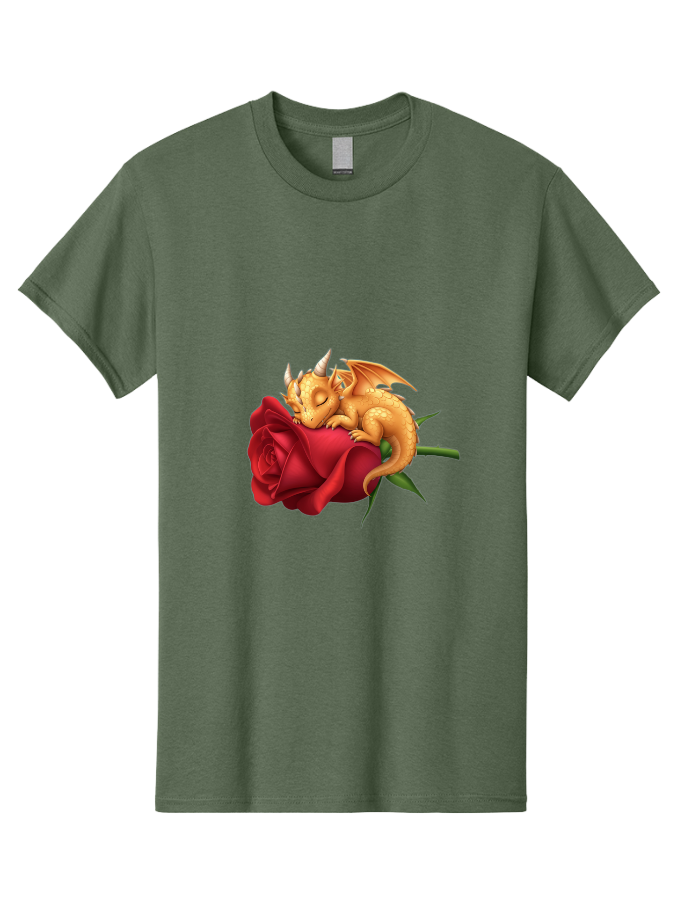 Sleeping-Dragon-On-Red-Rose Men'S Graphic Tee, 100% Cotton, Comfortable Casual Summer Wear, Machine Washable, Vintage Camera, Old Camera, Antique Camera, Black Camera, Classic Photography, Photography Equipment, Nostalgic Device, Film Camera, Baj761