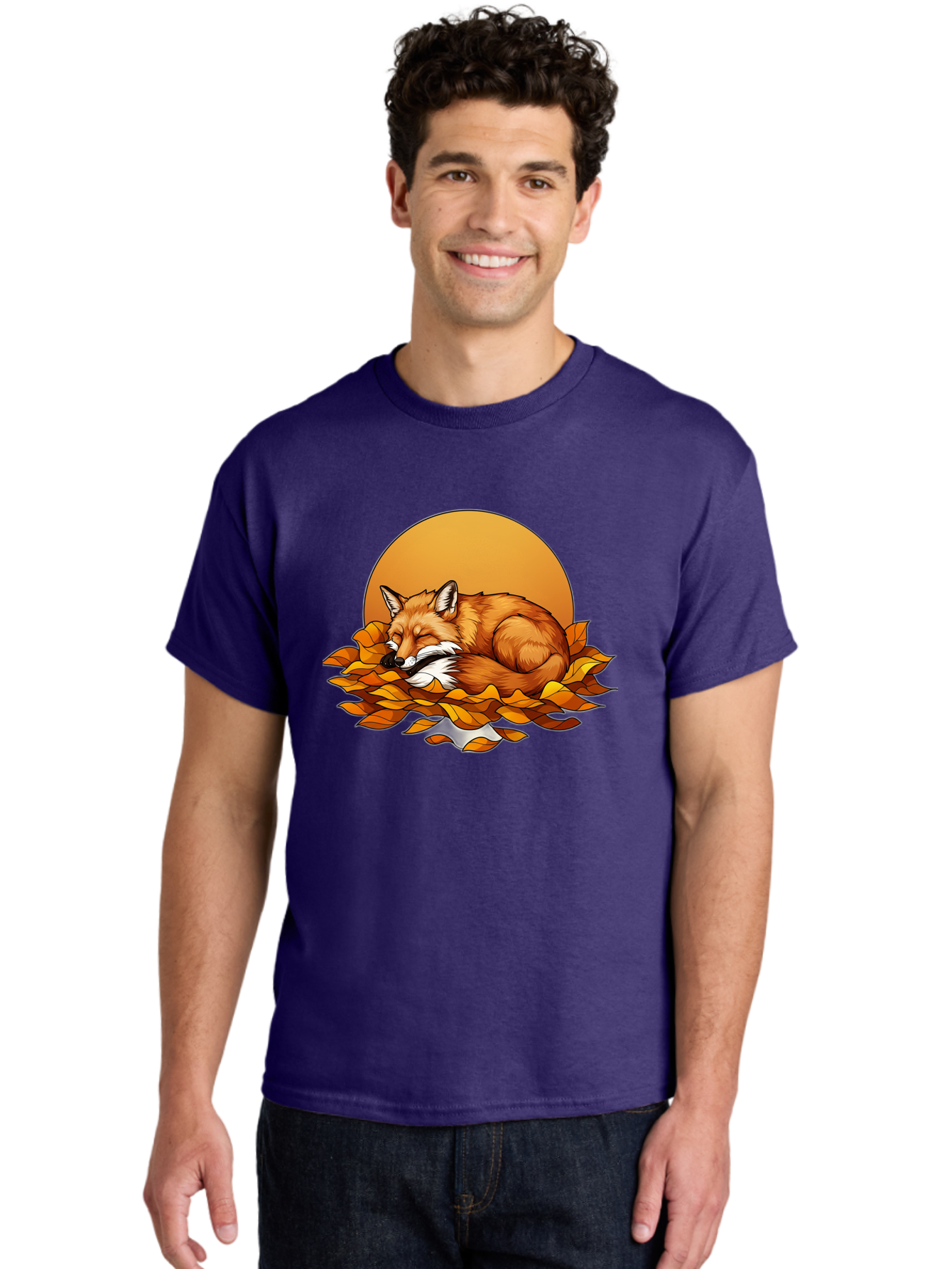 Sleeping-Fox-2 Men'S Graphic Tee, 100% Cotton, Comfortable Casual Summer Wear, Machine Washable, Vintage Camera, Old Camera, Antique Camera, Black Camera, Classic Photography, Photography Equipment, Nostalgic Device, Film Camera, Camera Art Baj764