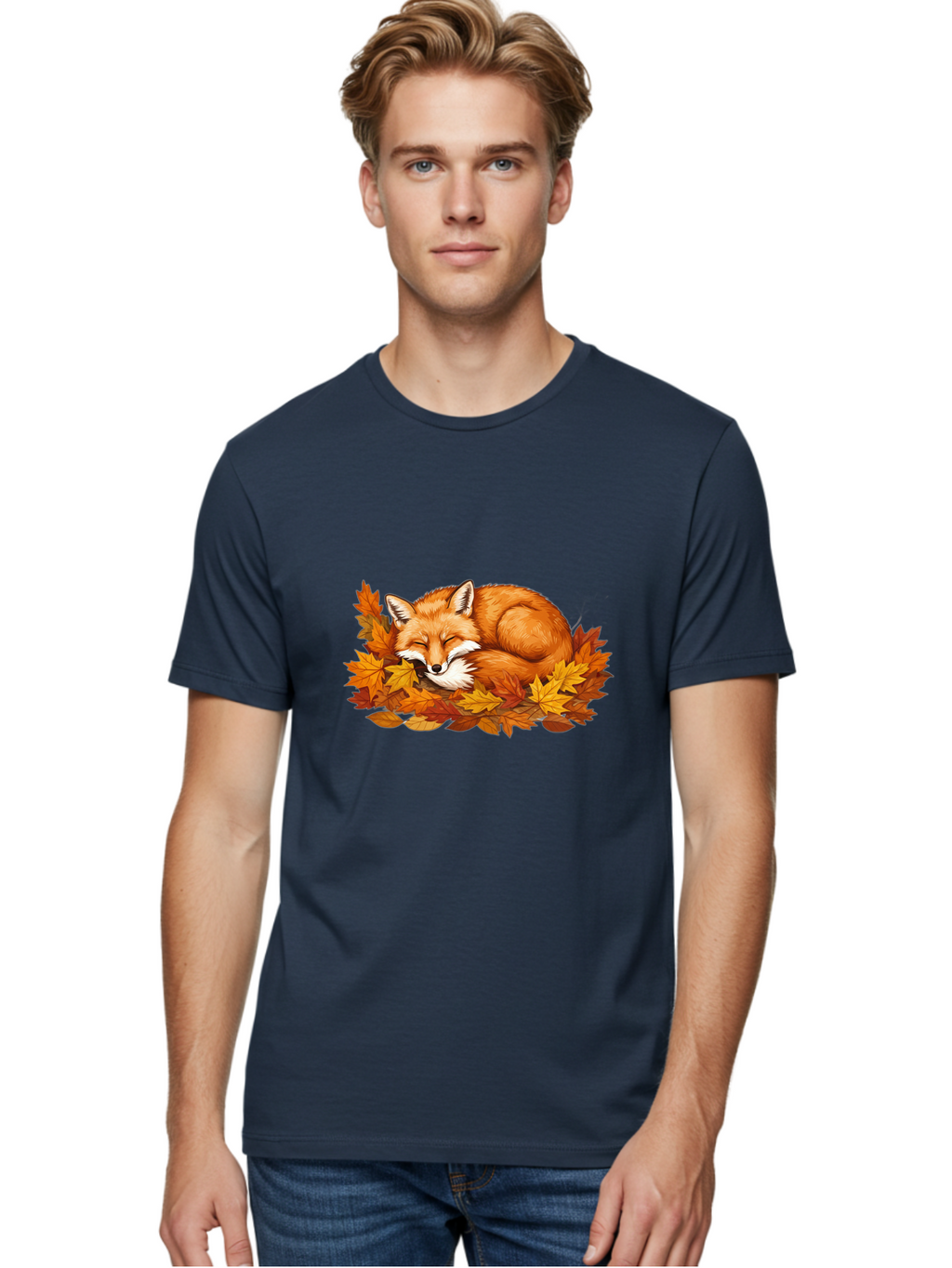 Sleeping-Fox-5 Men'S Graphic Tee, 100% Cotton, Comfortable Casual Summer Wear, Machine Washable, Vintage Camera, Old Camera, Antique Camera, Black Camera, Classic Photography, Photography Equipment, Nostalgic Device, Film Camera, Camera Art Baj767