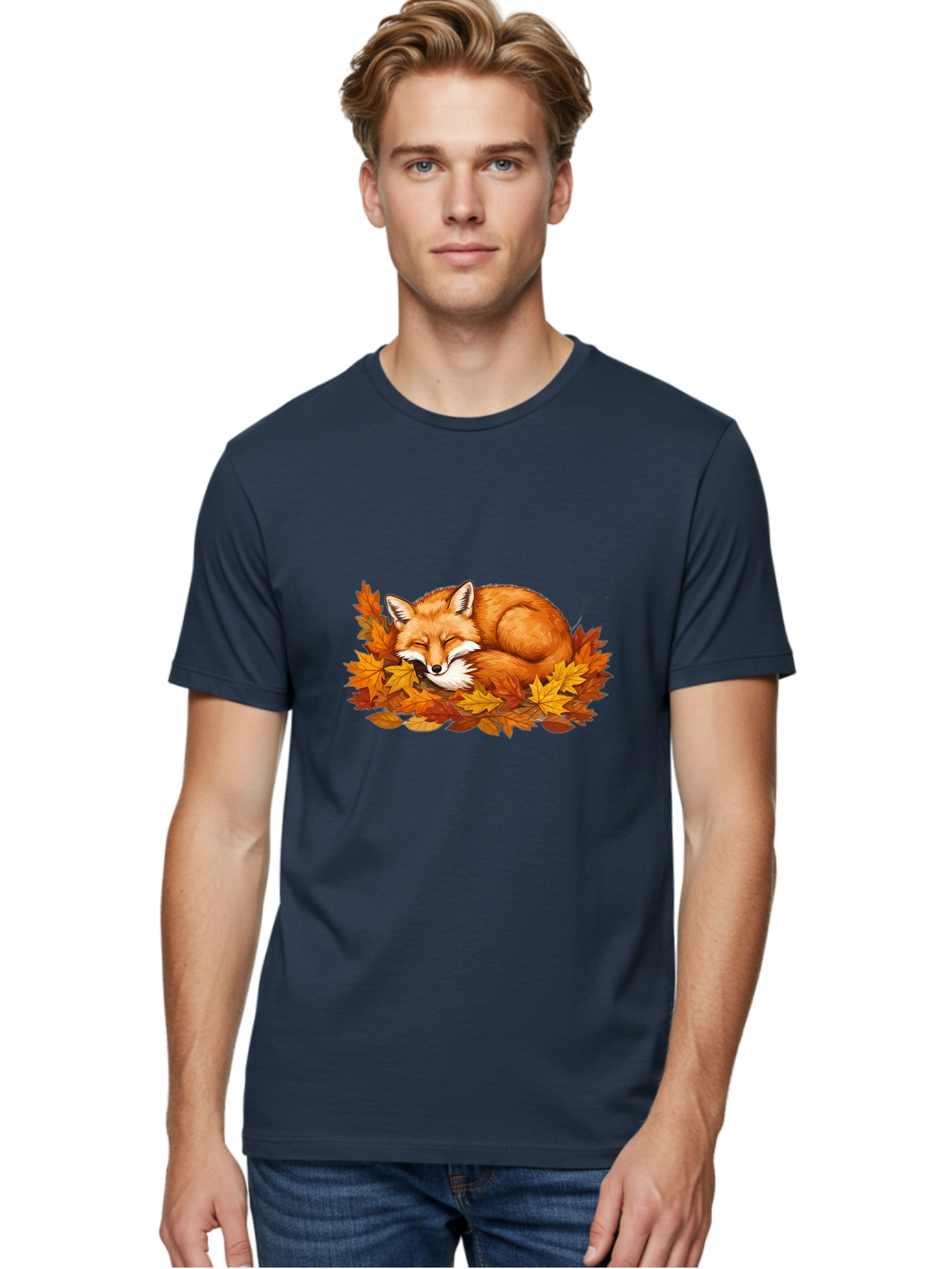 Sleeping-Fox-5 Men'S Graphic Tee, 100% Cotton, Comfortable Casual Summer Wear, Machine Washable, Vintage Camera, Old Camera, Antique Camera, Black Camera, Classic Photography, Photography Equipment, Nostalgic Device, Film Camera, Camera Art Baj767