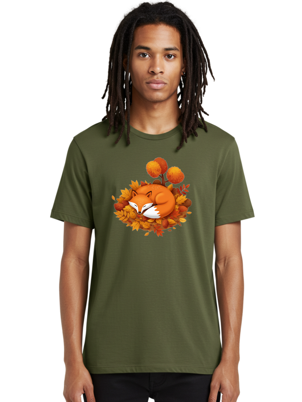 Sleeping-Fox-6 Men'S Graphic Tee, 100% Cotton, Comfortable Casual Summer Wear, Machine Washable, Vintage Camera, Old Camera, Antique Camera, Black Camera, Classic Photography, Photography Equipment, Nostalgic Device, Film Camera, Camera Art Baj768