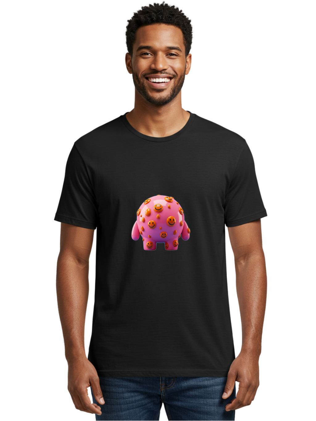 Smiley-Creature Men'S Graphic Tee, 100% Cotton, Comfortable Casual Summer Wear, Machine Washable, Vintage Camera, Old Camera, Antique Camera, Black Camera, Classic Photography, Photography Equipment, Nostalgic Device, Film Camera, Camera Art Baj771