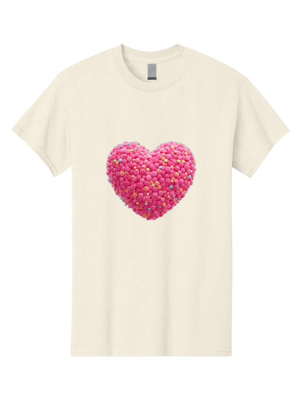 Smiley-Heart-1 Men'S Graphic Tee, 100% Cotton, Comfortable Casual Summer Wear, Machine Washable, Vintage Camera, Old Camera, Antique Camera, Black Camera, Classic Photography, Photography Equipment, Nostalgic Device, Film Camera, Camera Art Baj772